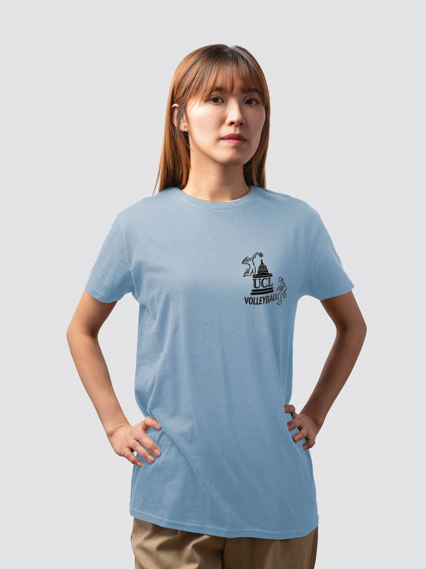 UCL Volleyball Unisex Organic Cotton T-Shirt - Image 3