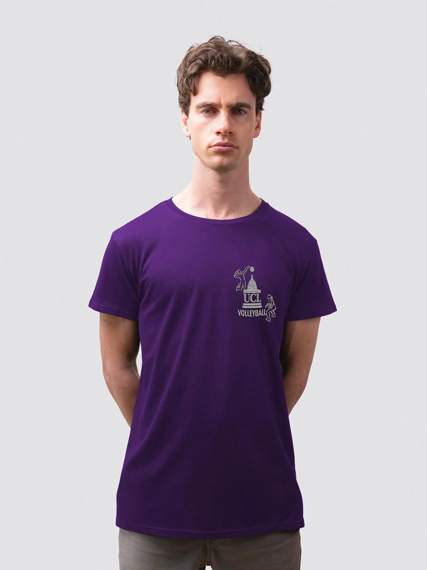UCL Volleyball Unisex Organic Cotton T-Shirt - Image 4