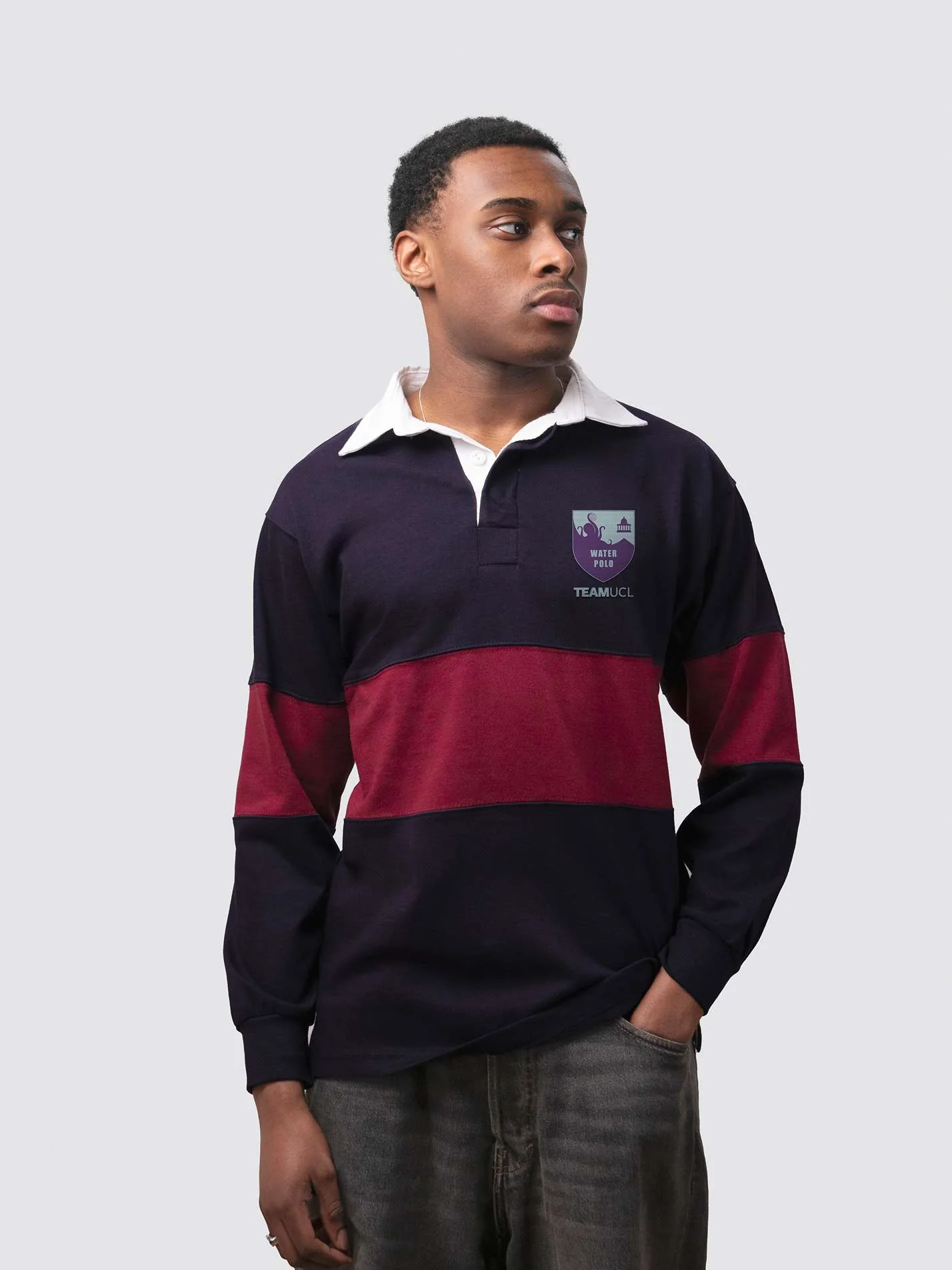 UCL Waterpolo Unisex Panelled Rugby Shirt