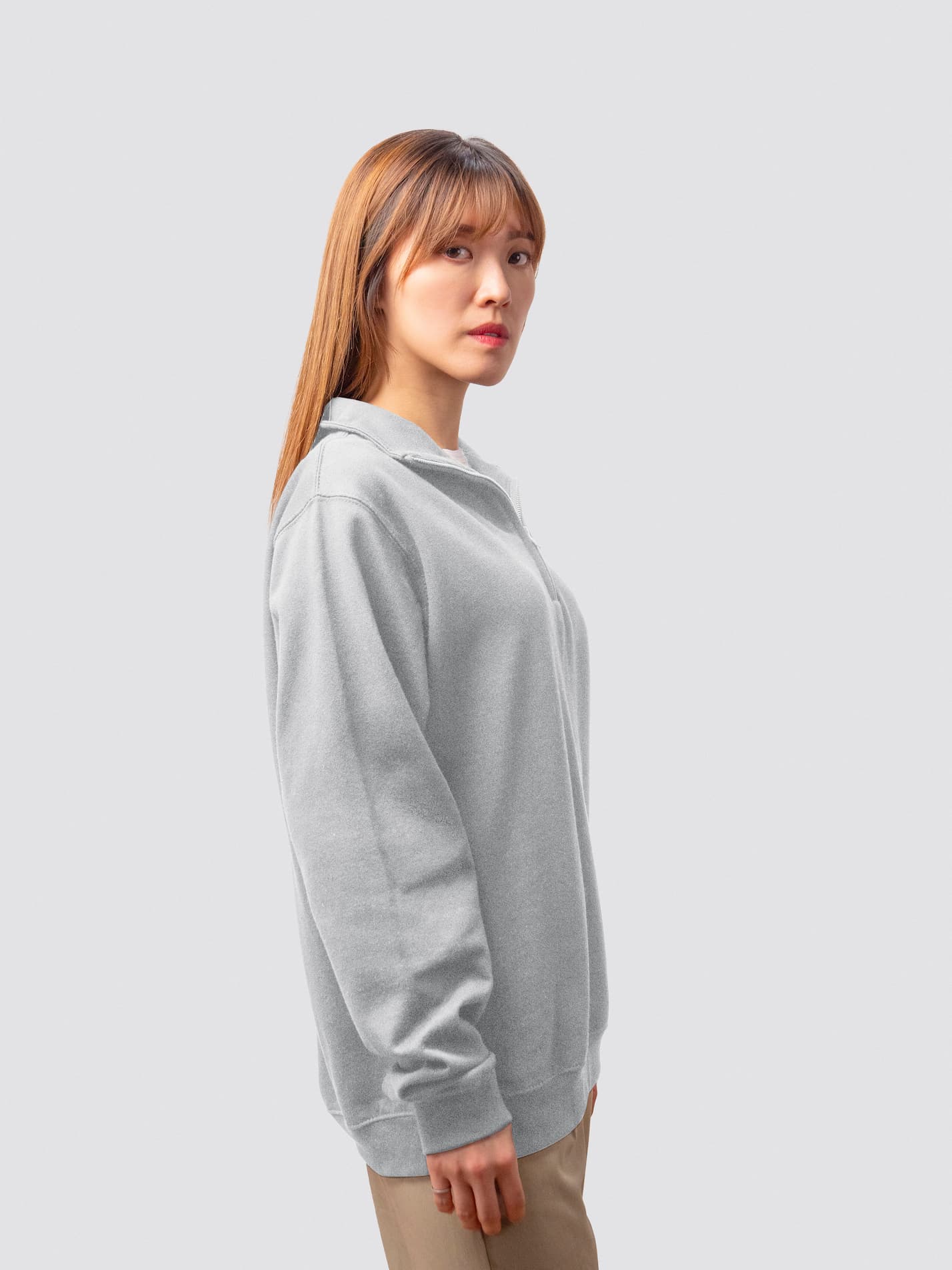 UCL Women's Football Unisex 1/4 Zip Sweatshirt - Image 4