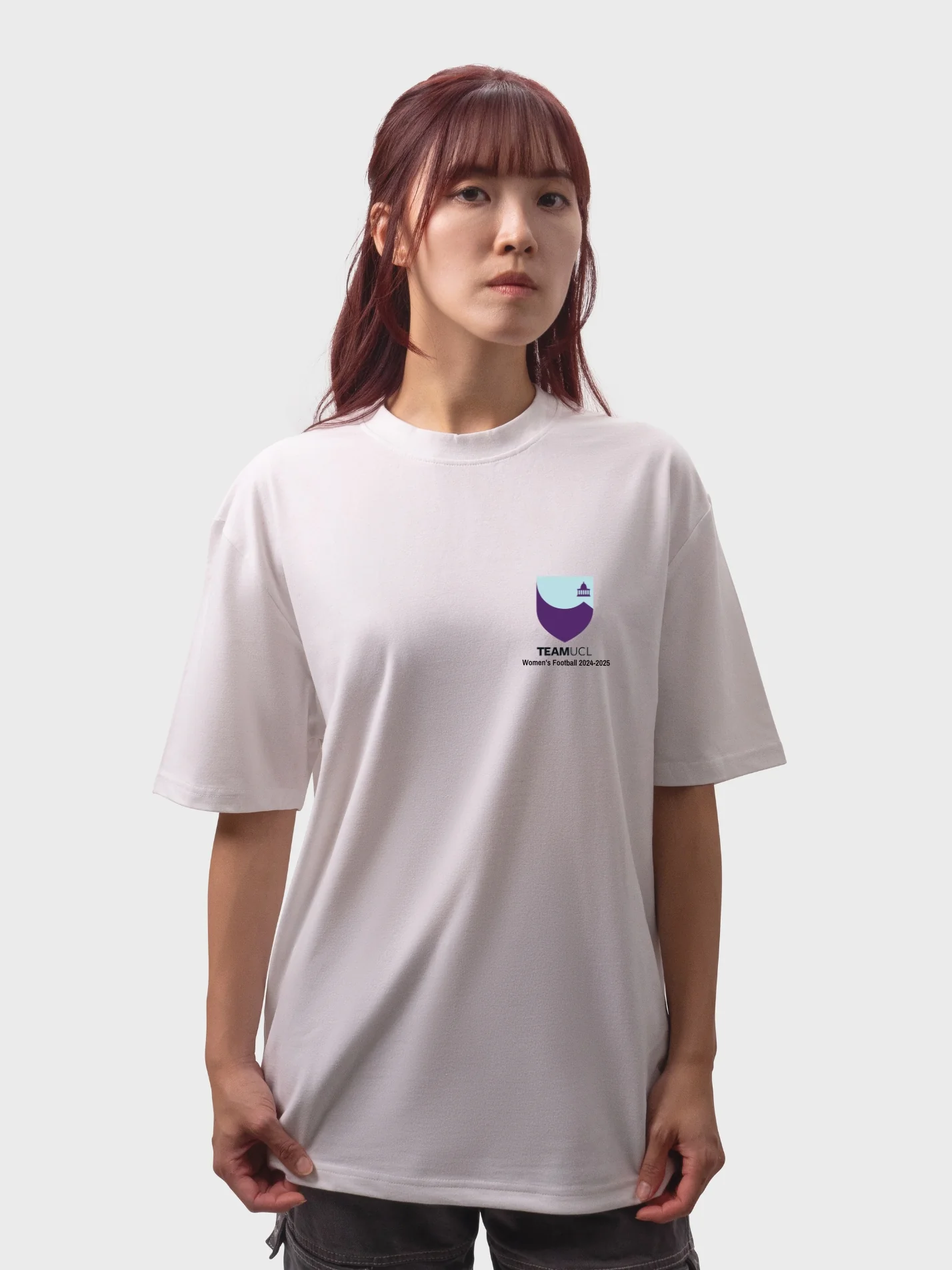 UCL Women's Football  Unisex Heavy Oversized T-Shirt
