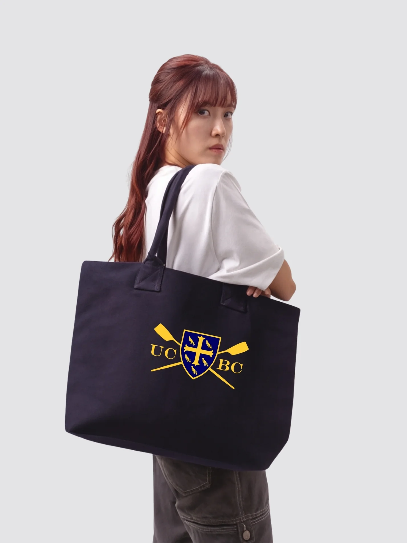 University College Boat Club, Oxford Cotton Canvas Printed Shopper Bag - Image 2
