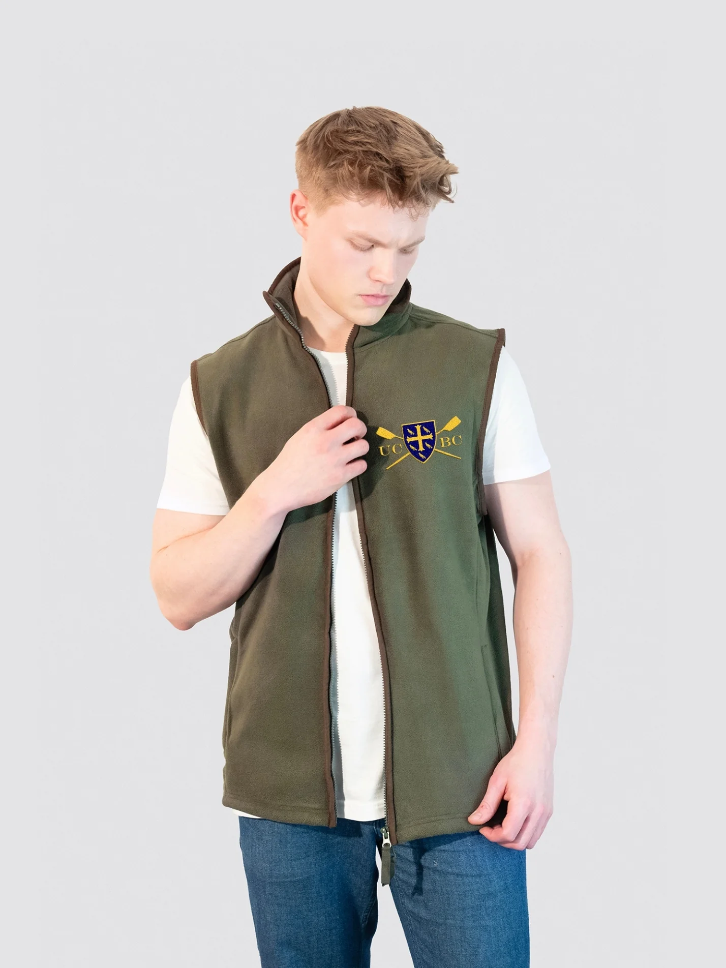 University College Boat Club, Oxford Men's Heritage Gilet Fleece