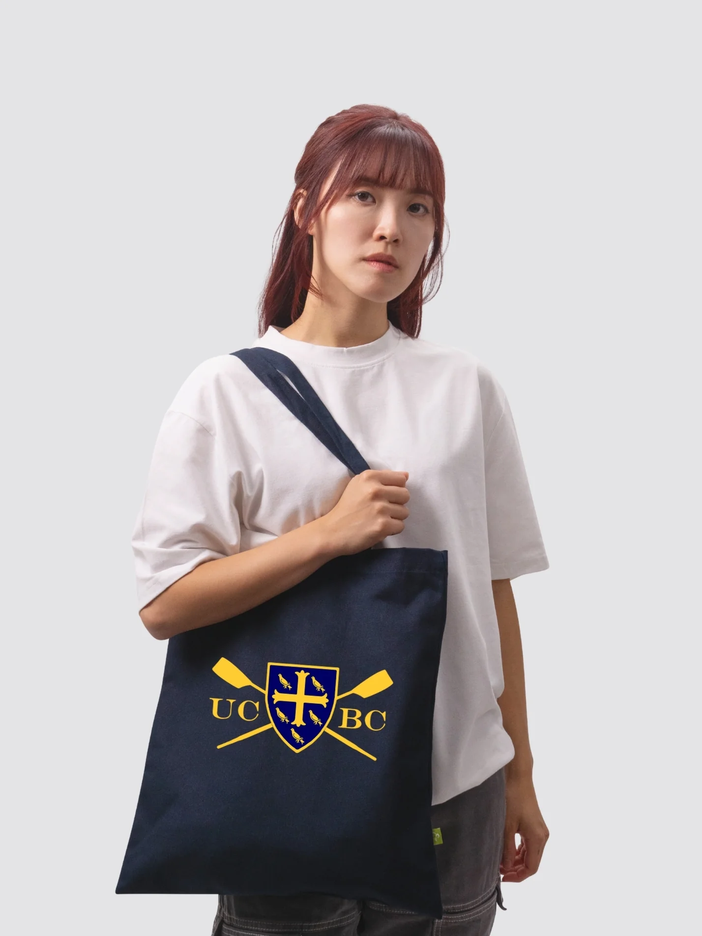 University College Boat Club, Oxford Organic Cotton Printed Tote Bag - Image 3