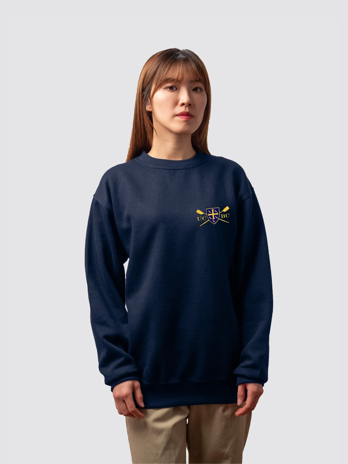 University College Boat Club, Oxford Unisex Heavyweight Sweatshirt - Image 3