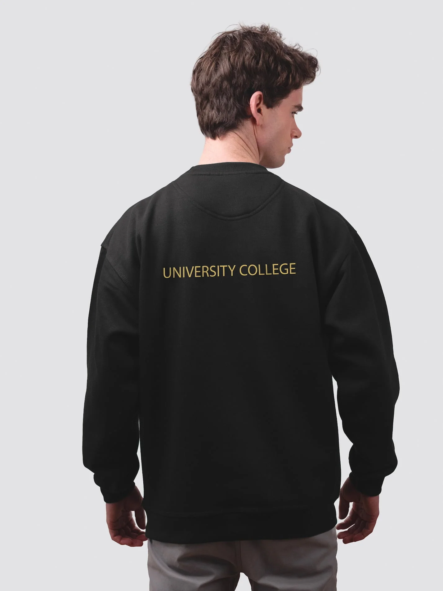 University College Durham Unisex Heavyweight Sweatshirt - Image 4