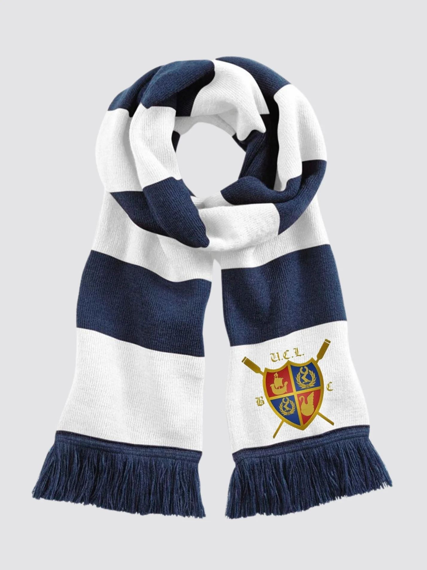 University College London Boat Club Striped Scarf