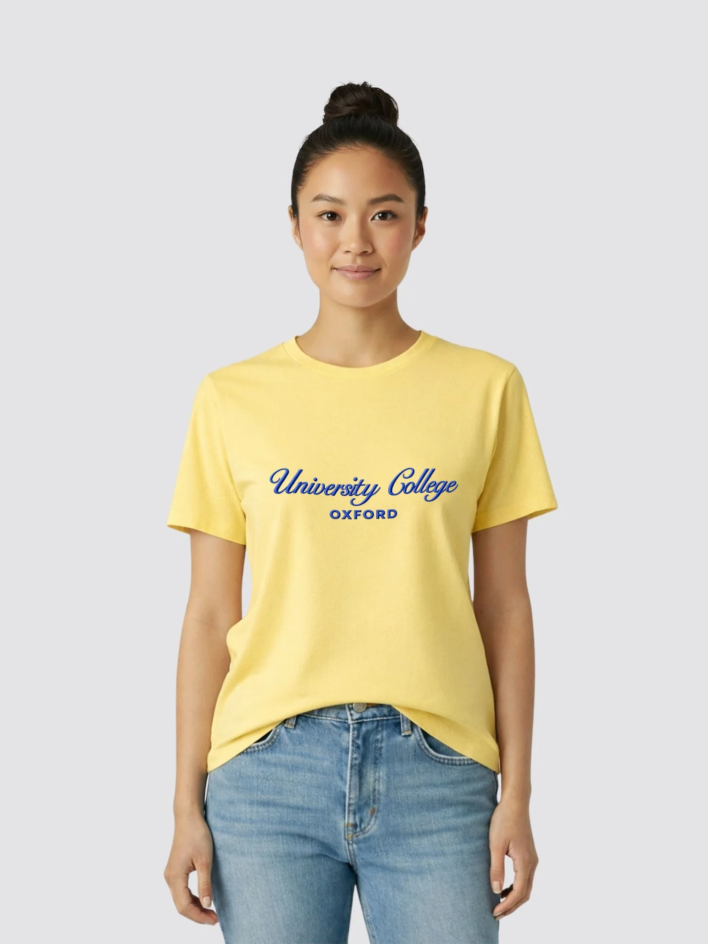 University College Oxford Heritage Unisex Heavyweight T-Shirt - Image 2