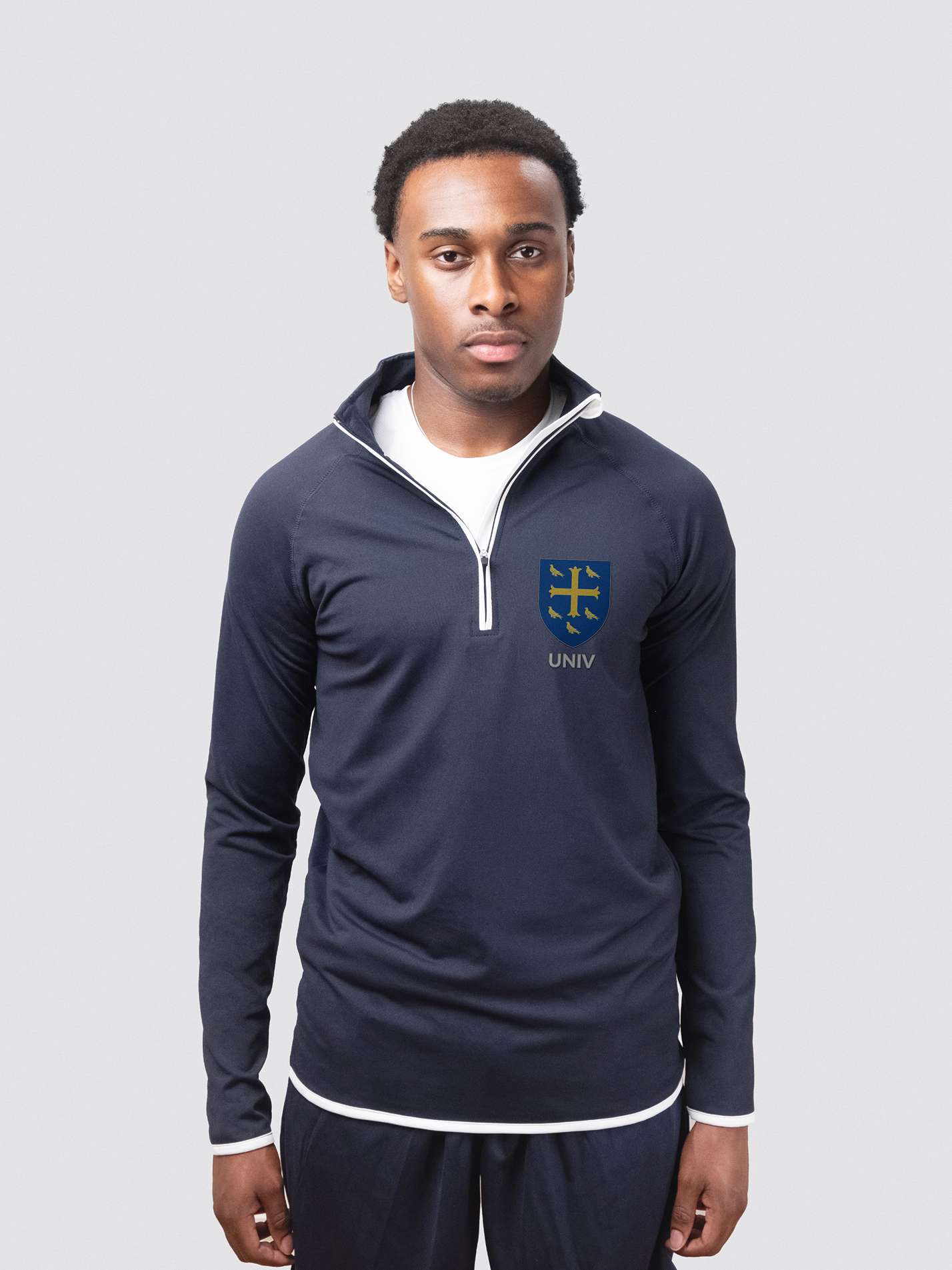 University College Oxford Men's Performance 1/4 Zip Sweatshirt