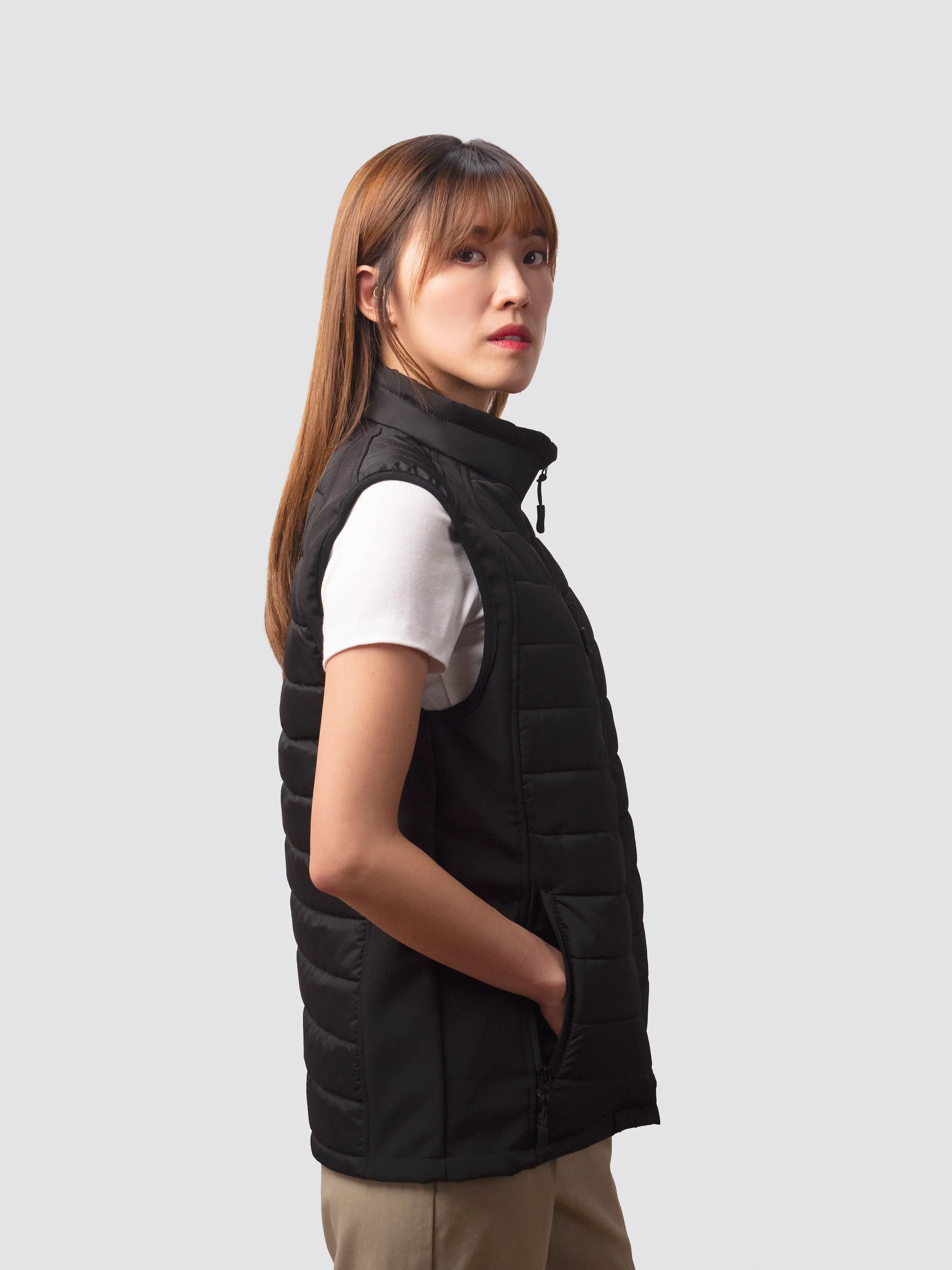 UCL EFS Sustainable Unisex Gilet Puffer - Image 3