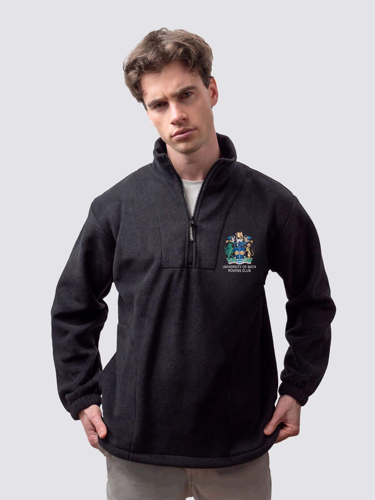 University of Bath Rowing Club Unisex 1/4 Zip Fleece