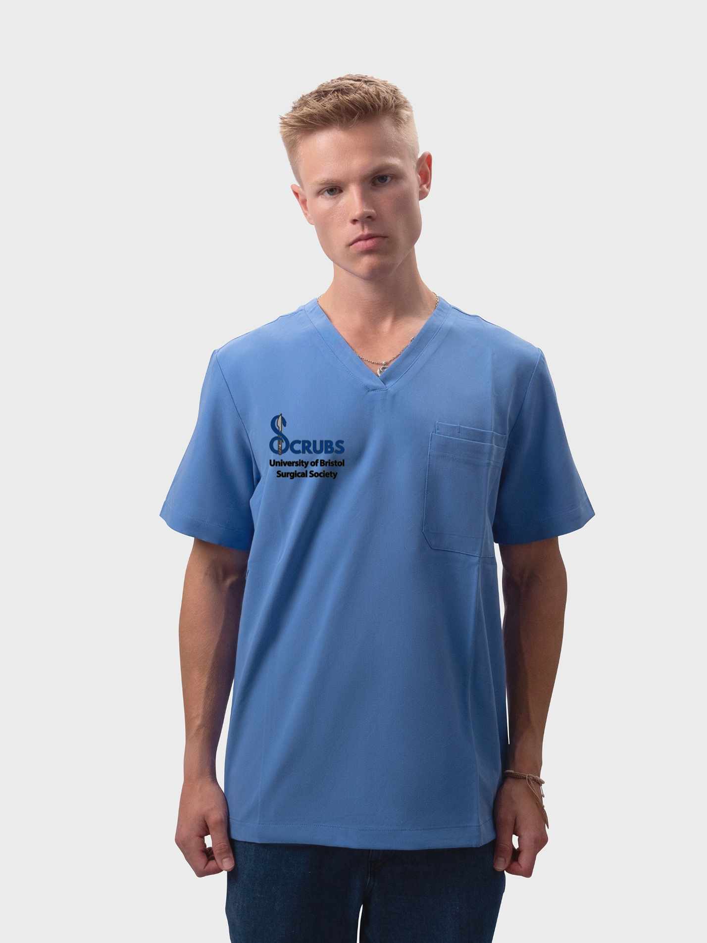 University of Bristol Surgical Society Men’s V-Neck Tunic