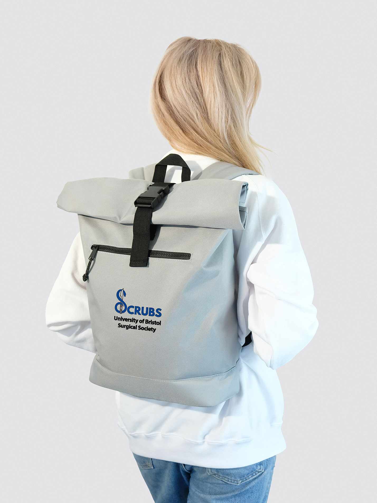 University of Bristol Surgical Society Roll Top Backpack