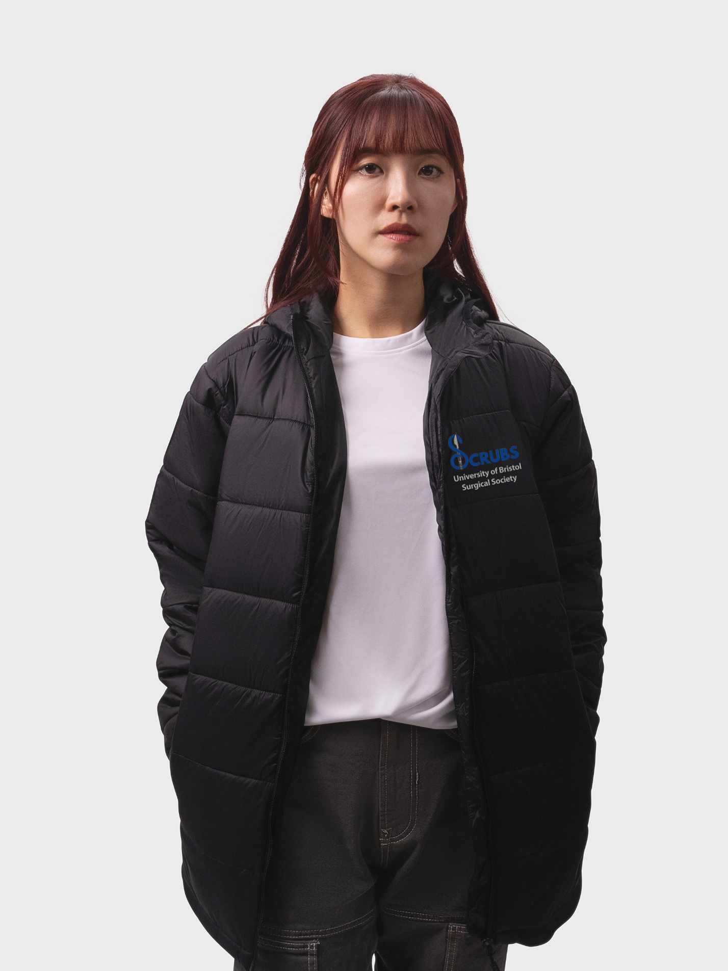 University of Bristol Surgical Society Sustainable Unisex Hooded Puffer Jacket