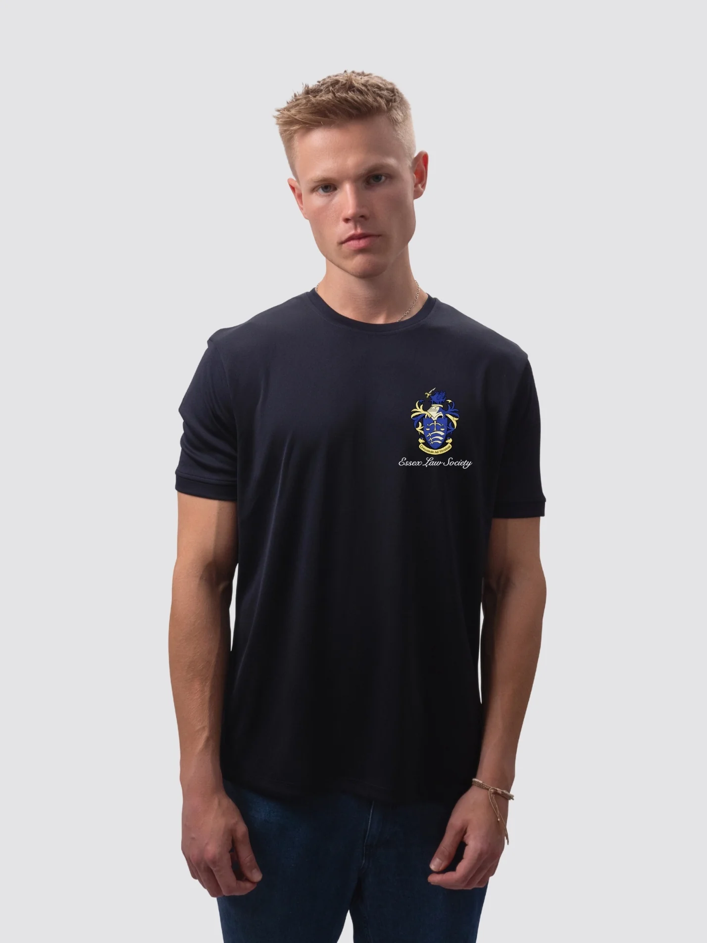 University of Essex Law Society Sustainable Men's Performance T-Shirt - Image 4