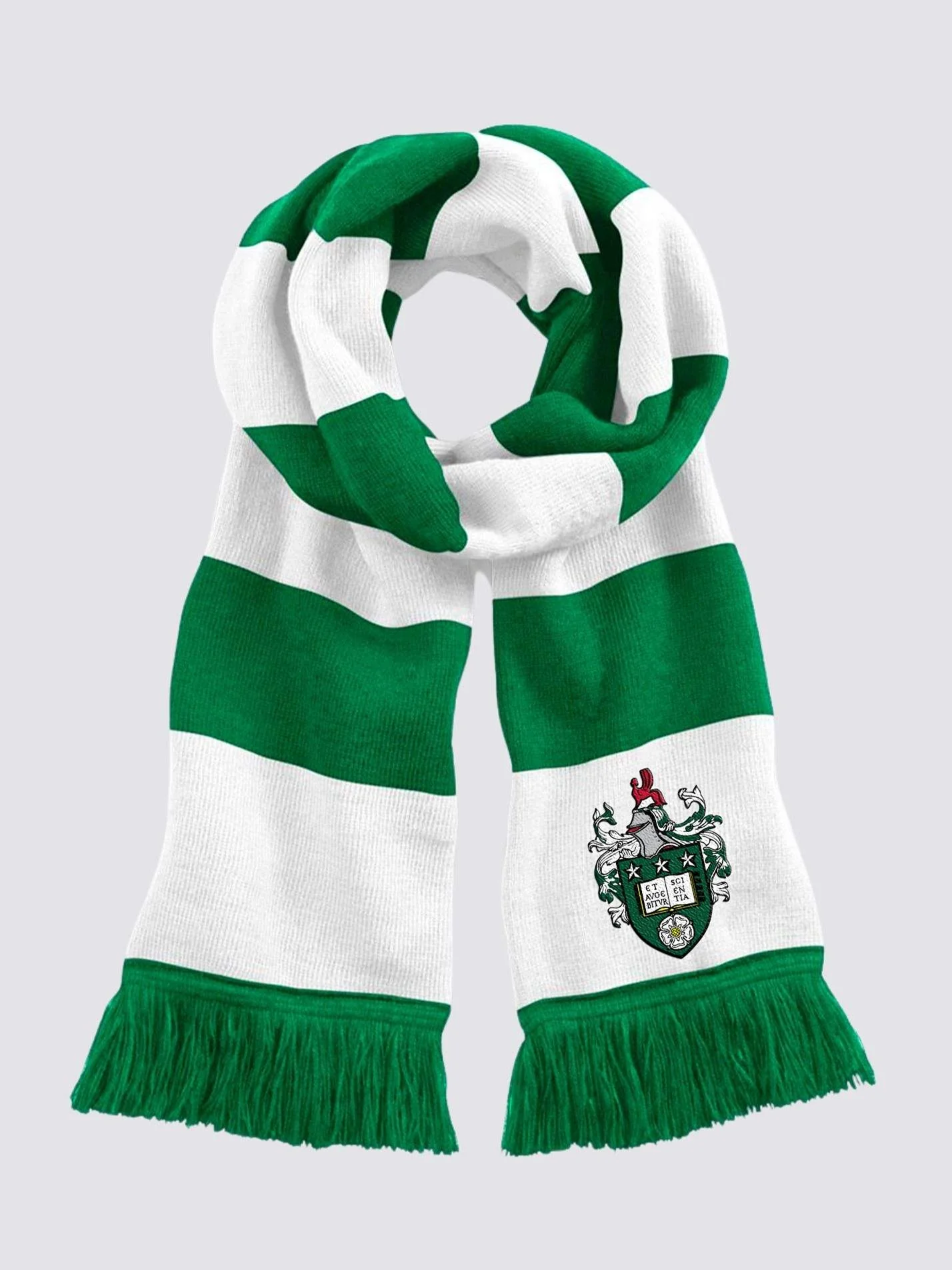 University of Leeds Handball Striped Scarf - Image 2