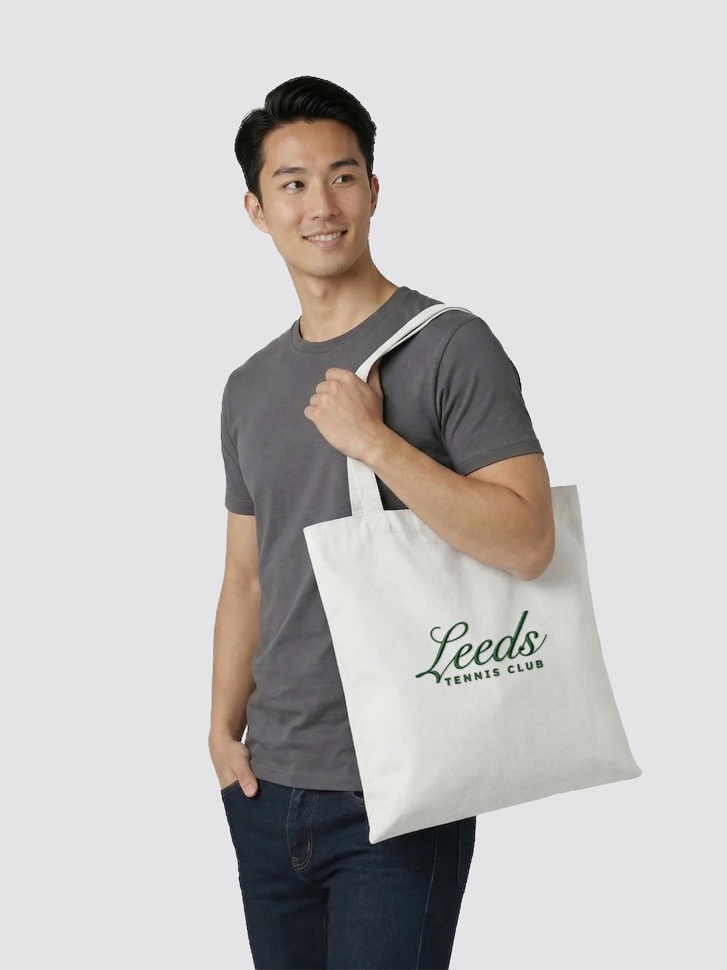University of Leeds Tennis Club Heritage Cotton Tote Bag - Image 2