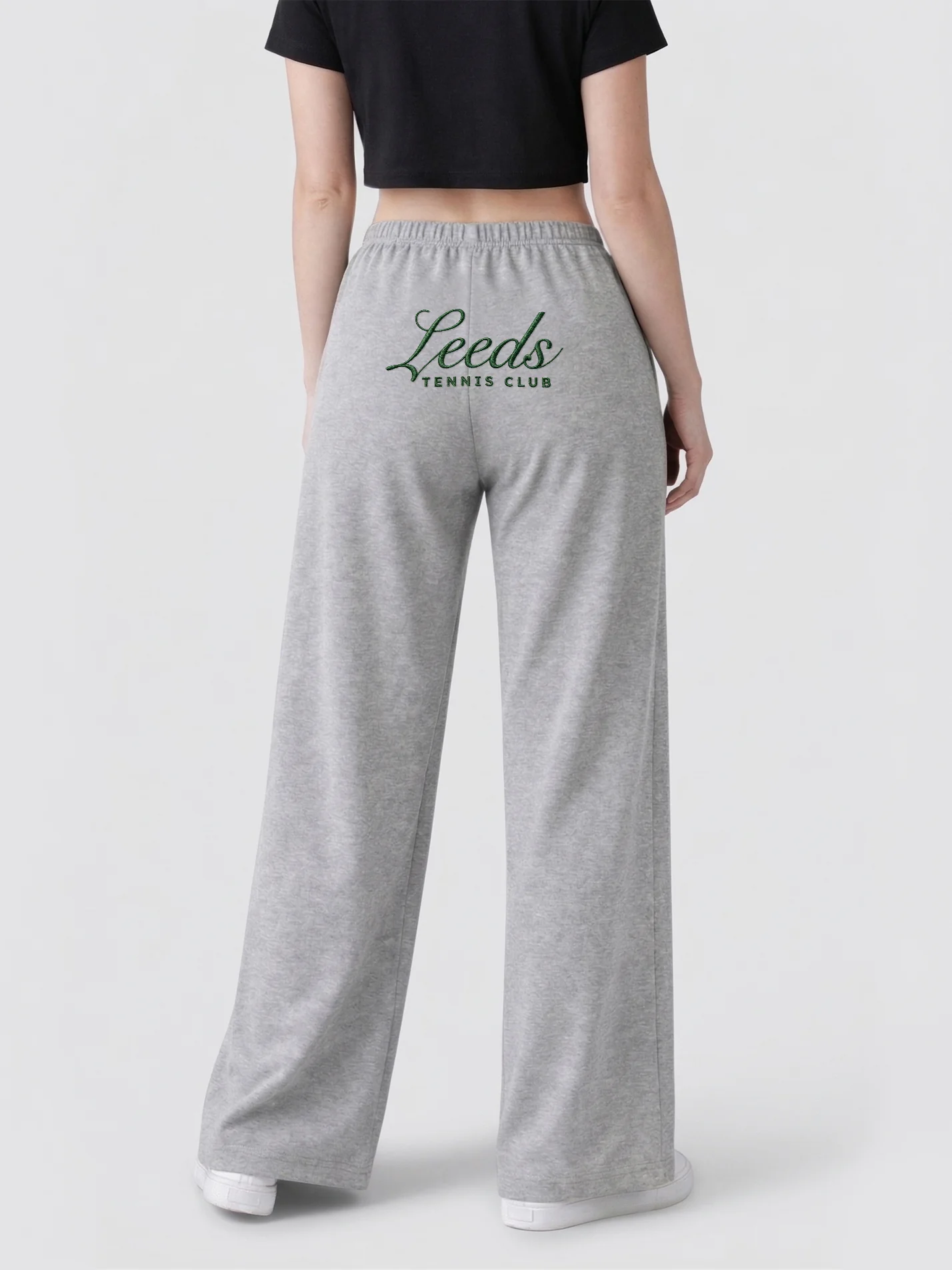 University of Leeds Tennis Club Heritage Ladies Wide Leg Jogger