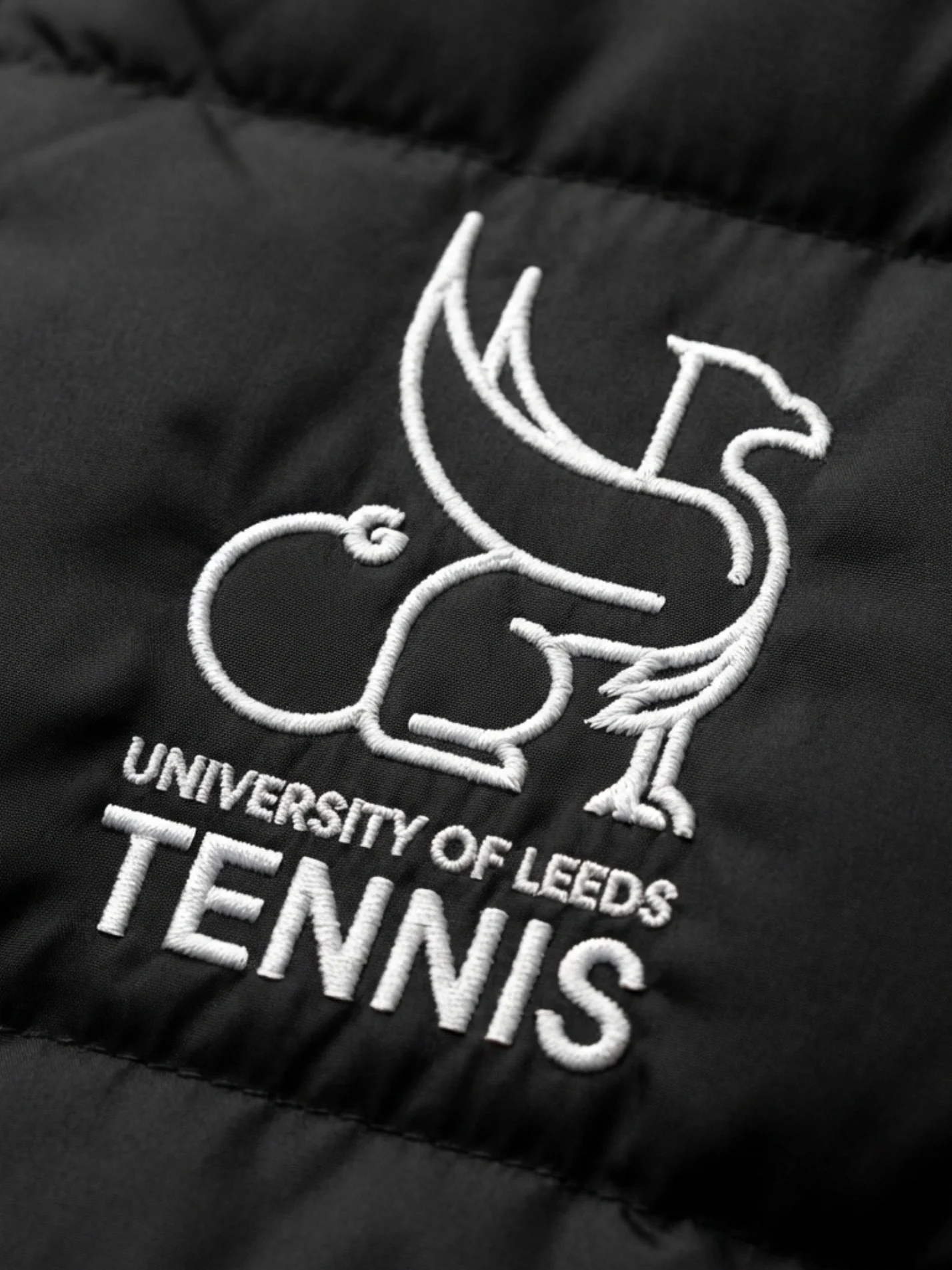 University of Leeds Tennis Club Men's Puffer Jacket - Image 2