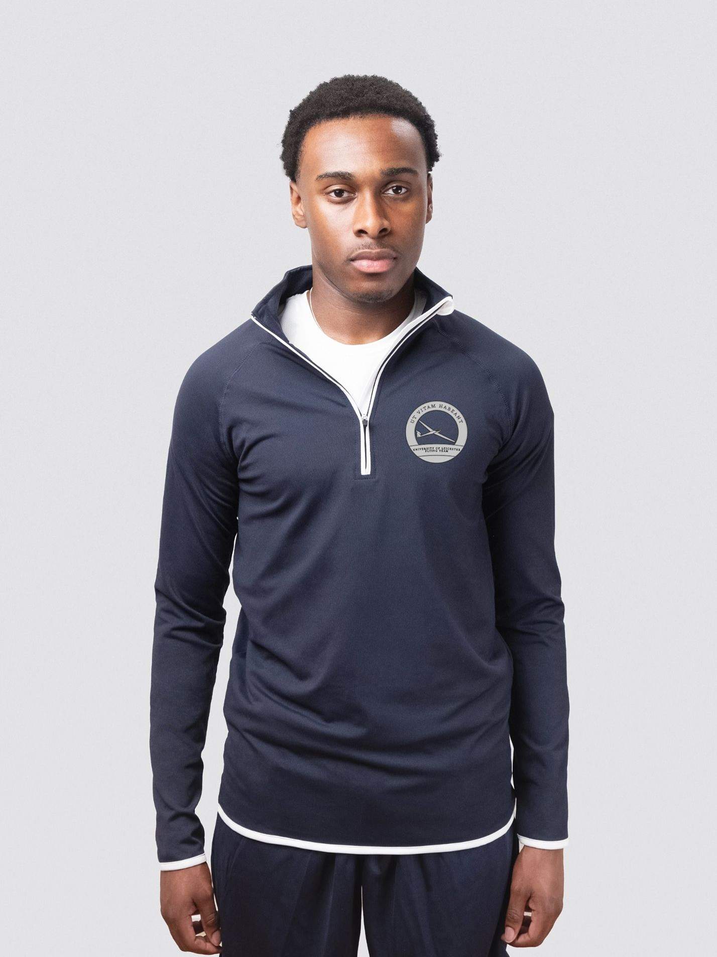 University of Leicester Flying Team Men's Performance 1/4 Zip Sweatshirt