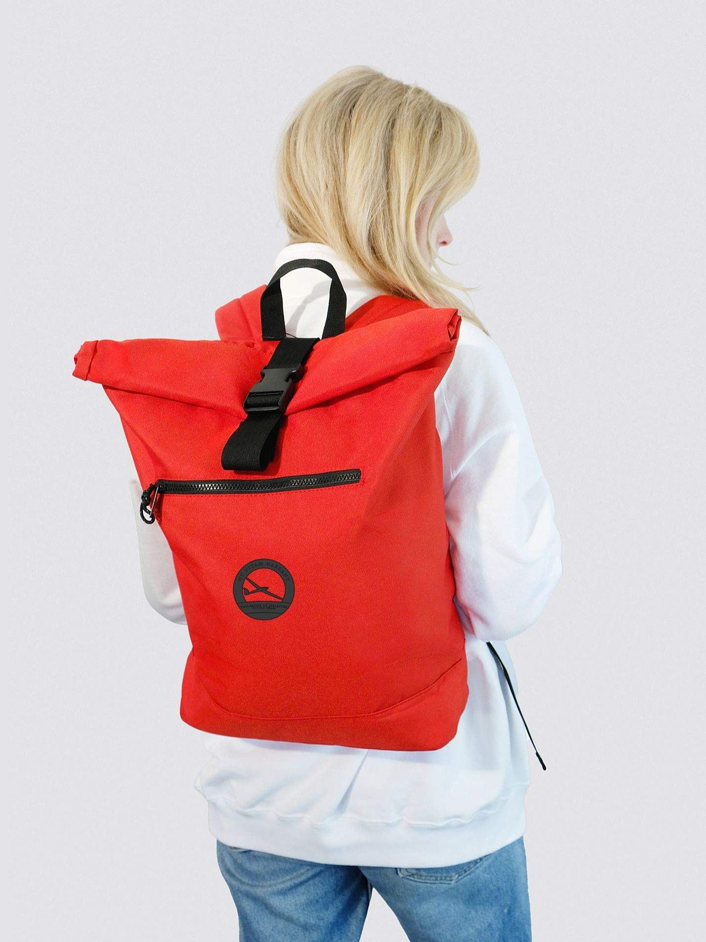 University of Leicester Flying Team Roll Top Backpack - Image 10