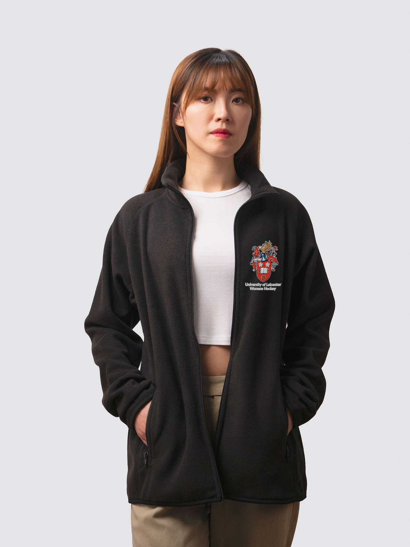 University of Leicester Women's Hockey Sustainable Full Zip Fleece