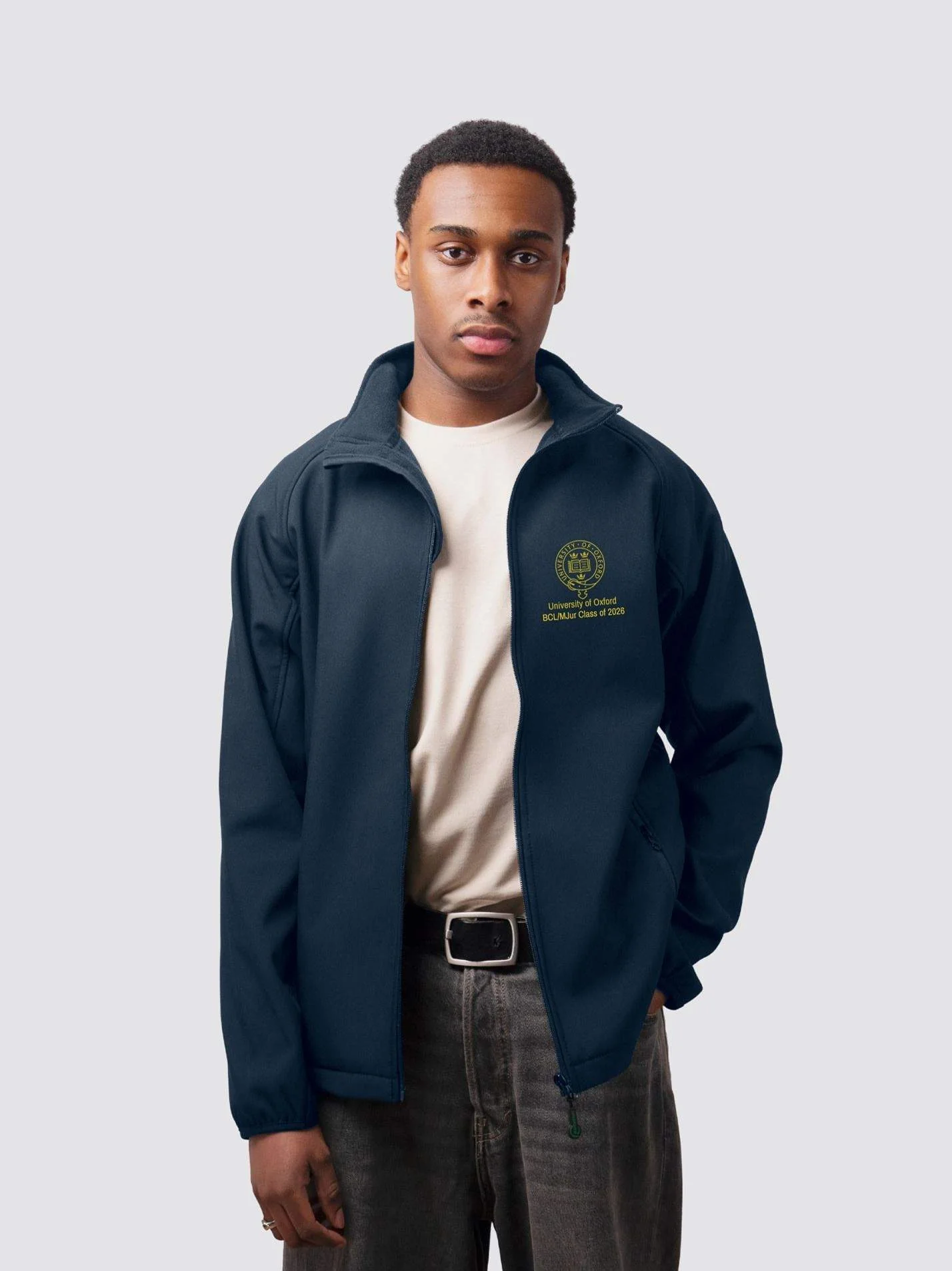 University of Oxford - BCL/MJur Class of 2026 Sustainable Men's Soft Shell Jacket - Image 6