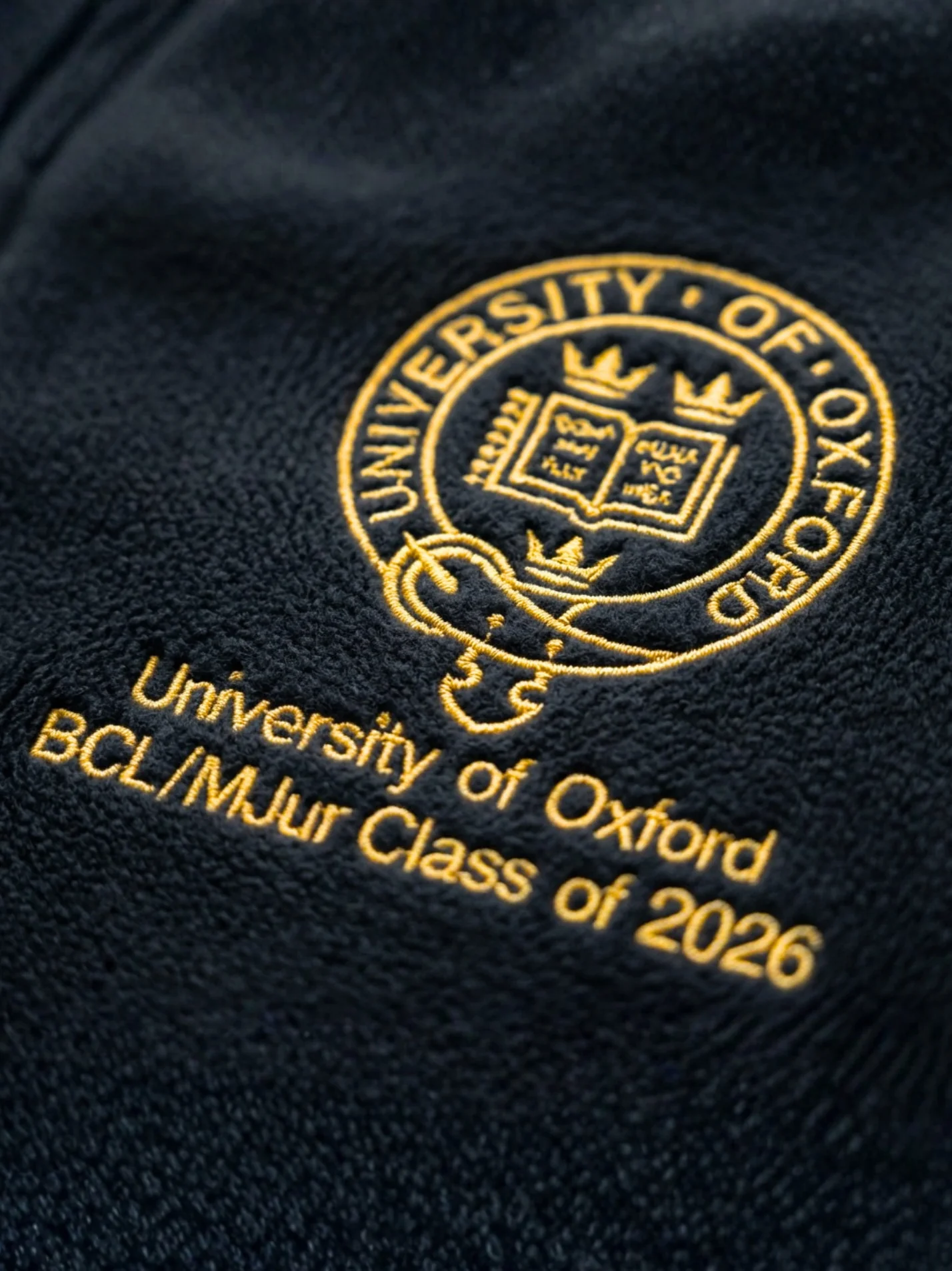 University of Oxford - BCL/MJur Class of 2026 Unisex 1/4 Zip Fleece - Image 3