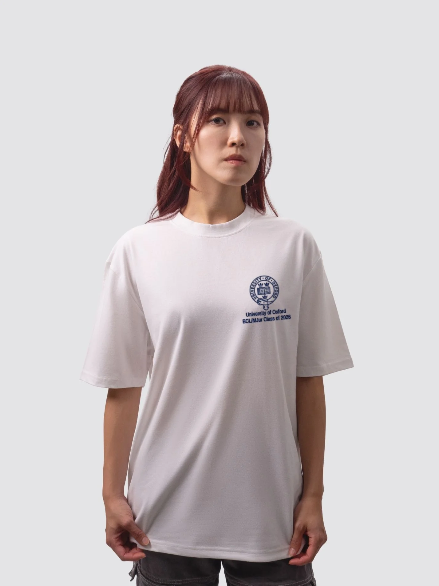 University of Oxford - BCL/MJur Class of 2026 Unisex Heavy Oversized T-Shirt - Image 4