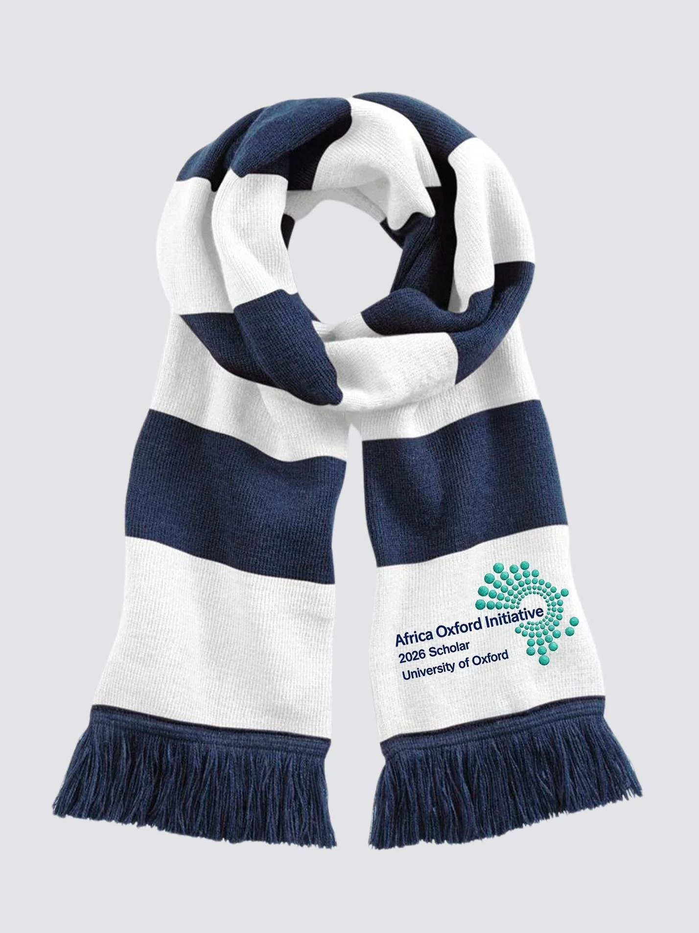 Africa Oxford Initiative Striped Scarf