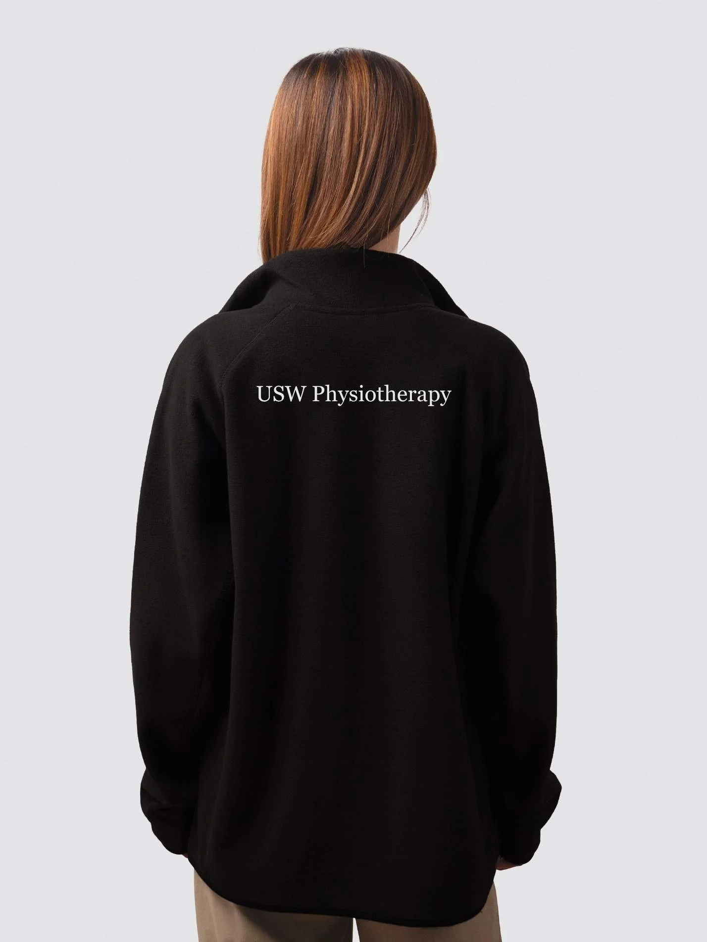 University of South Wales Physiotherapy Unisex Polar Full Zip Fleece - Image 2