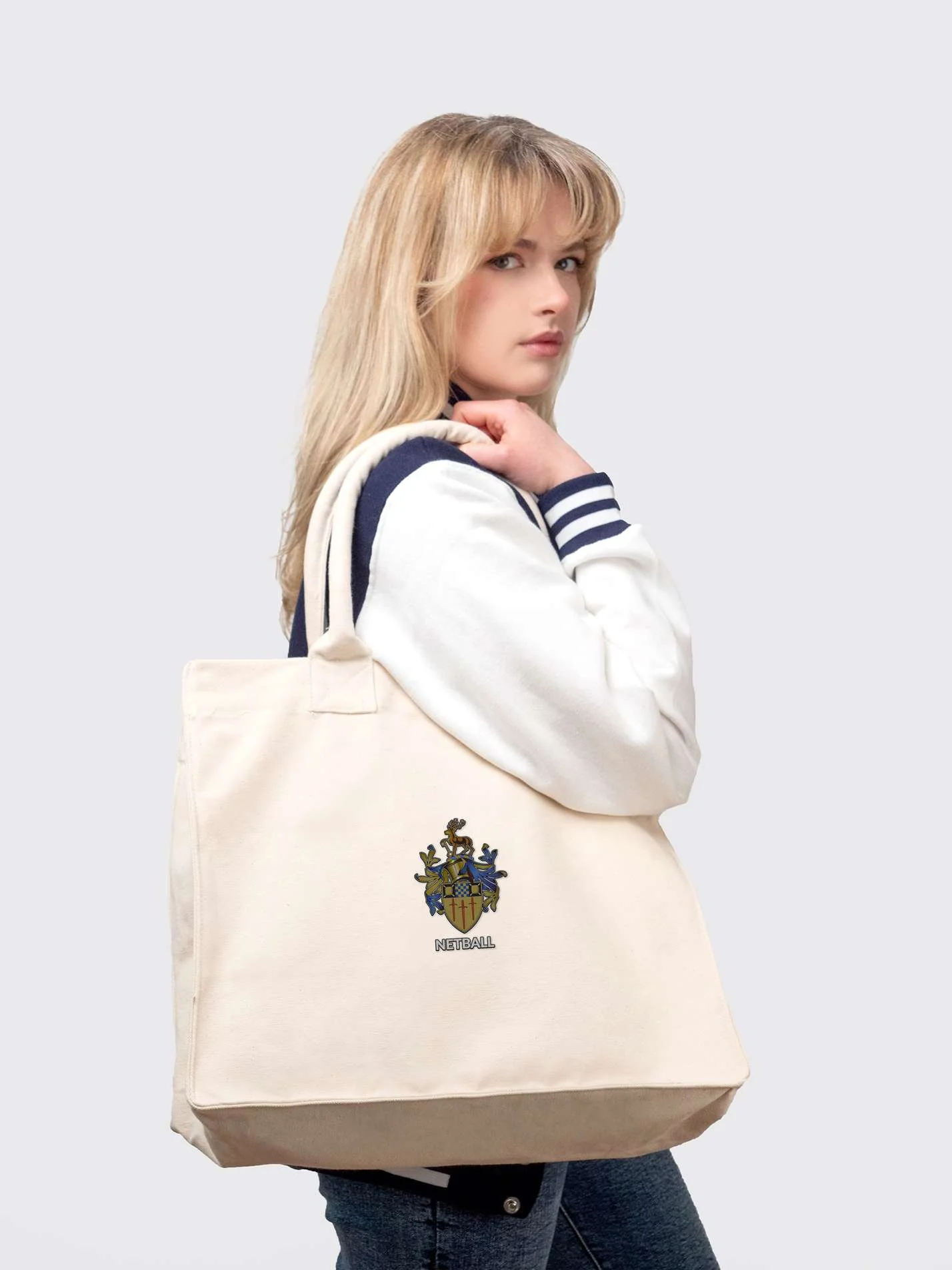 University of Surrey Netball Cotton Canvas Shopper