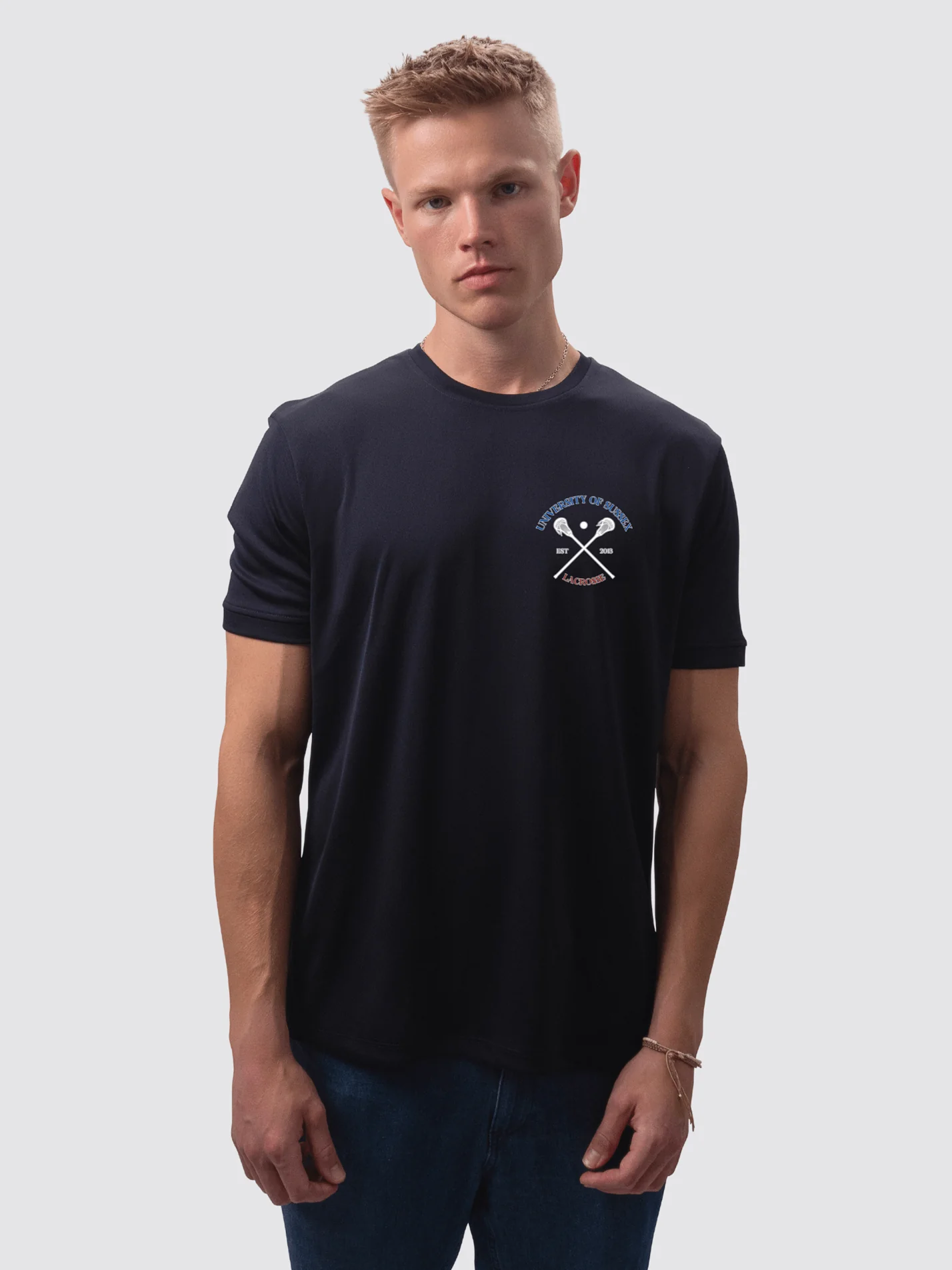 University of Sussex Lacrosse Sustainable Men's Performance T-Shirt - Image 4