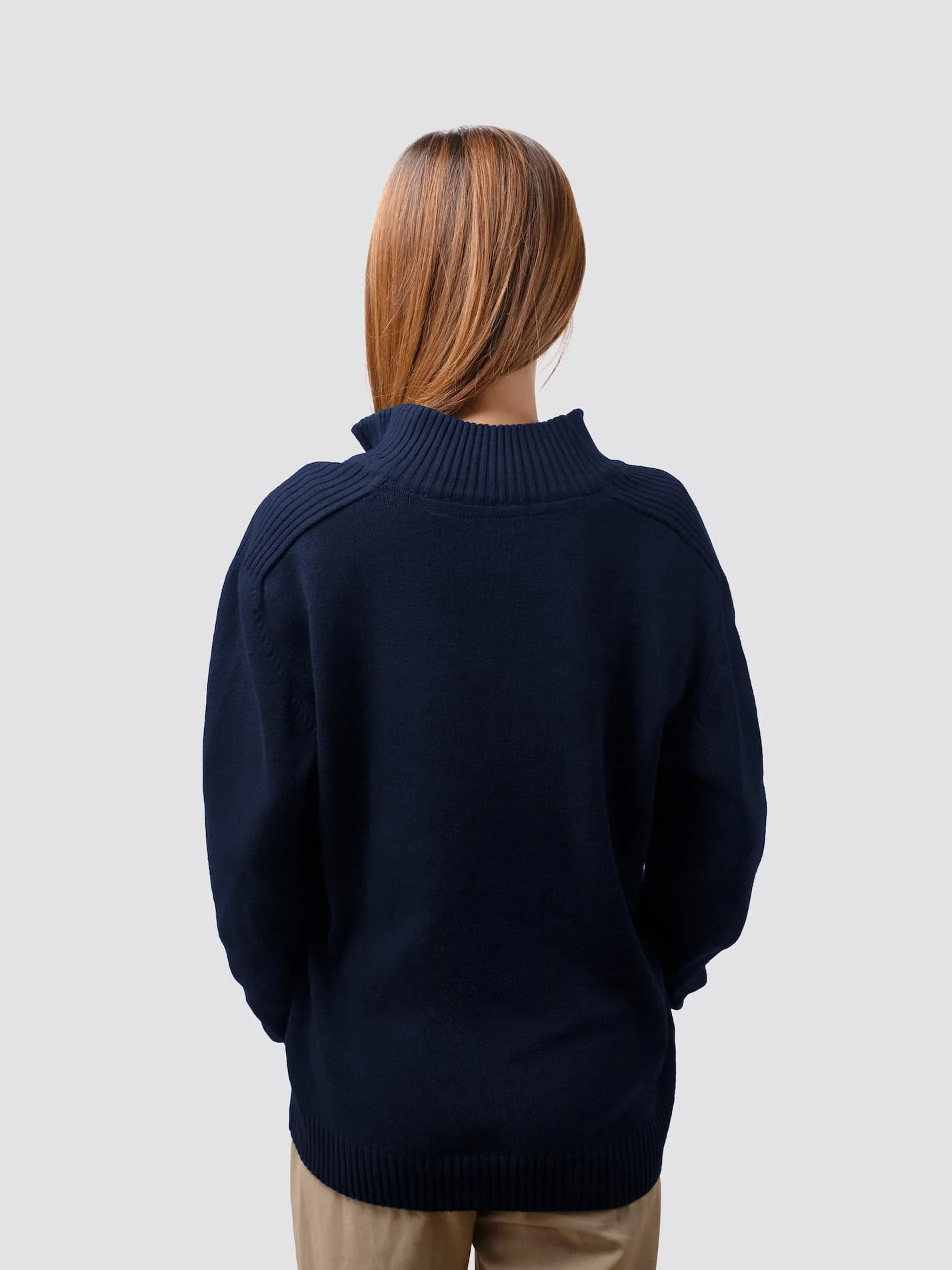 University of Sussex Women's Hockey Sustainable Zip-Neck Jumper - Image 4