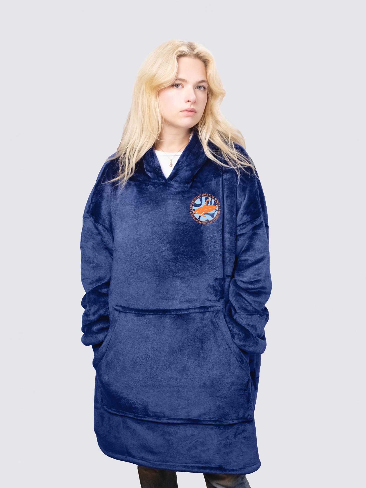 University of York Surf Society Oversized Hoodie Snuggler