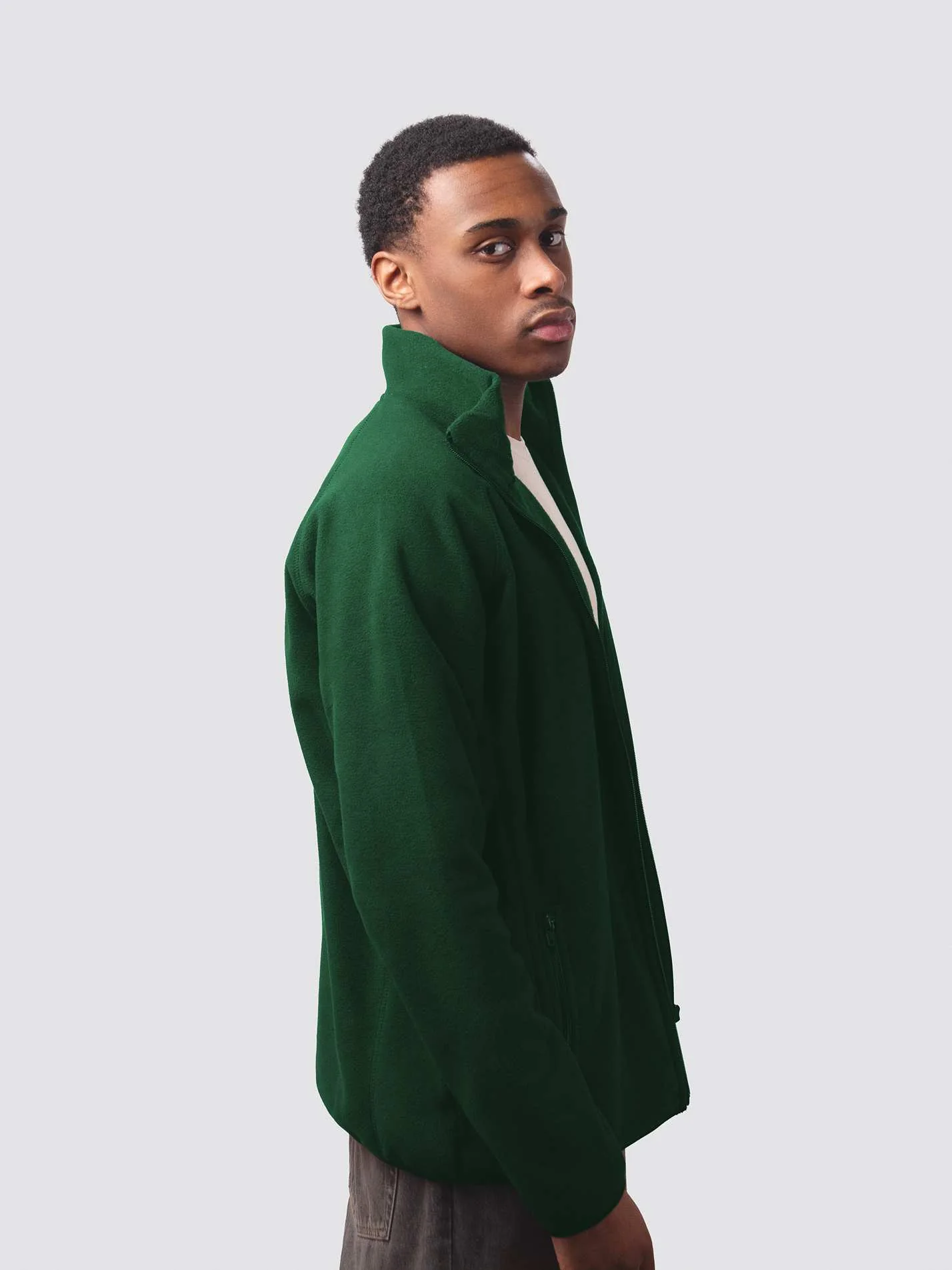 University of York Surf Society Sustainable Unisex Full Zip Fleece - Image 3