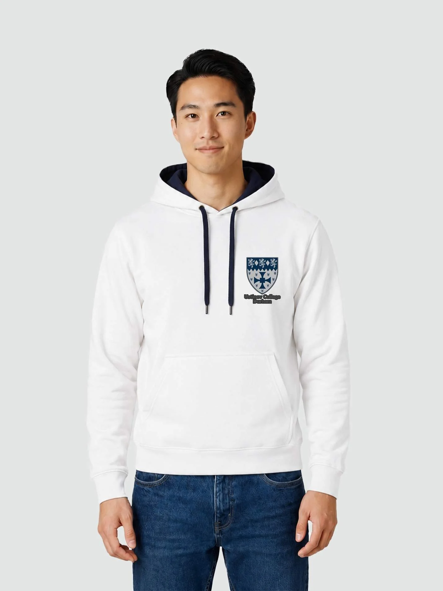 Ustinov College Durham Contrast Hoodie - Image 4