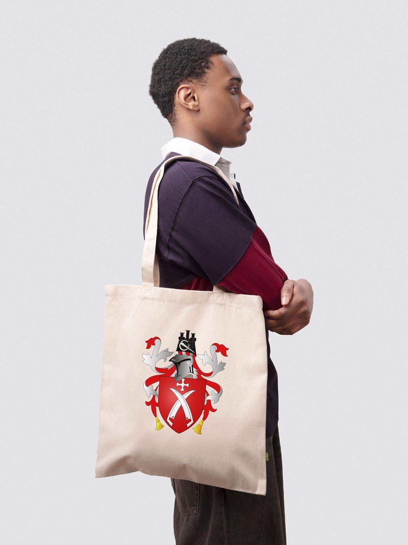 Van Mildert College Durham JCR Organic Cotton Printed Tote Bag