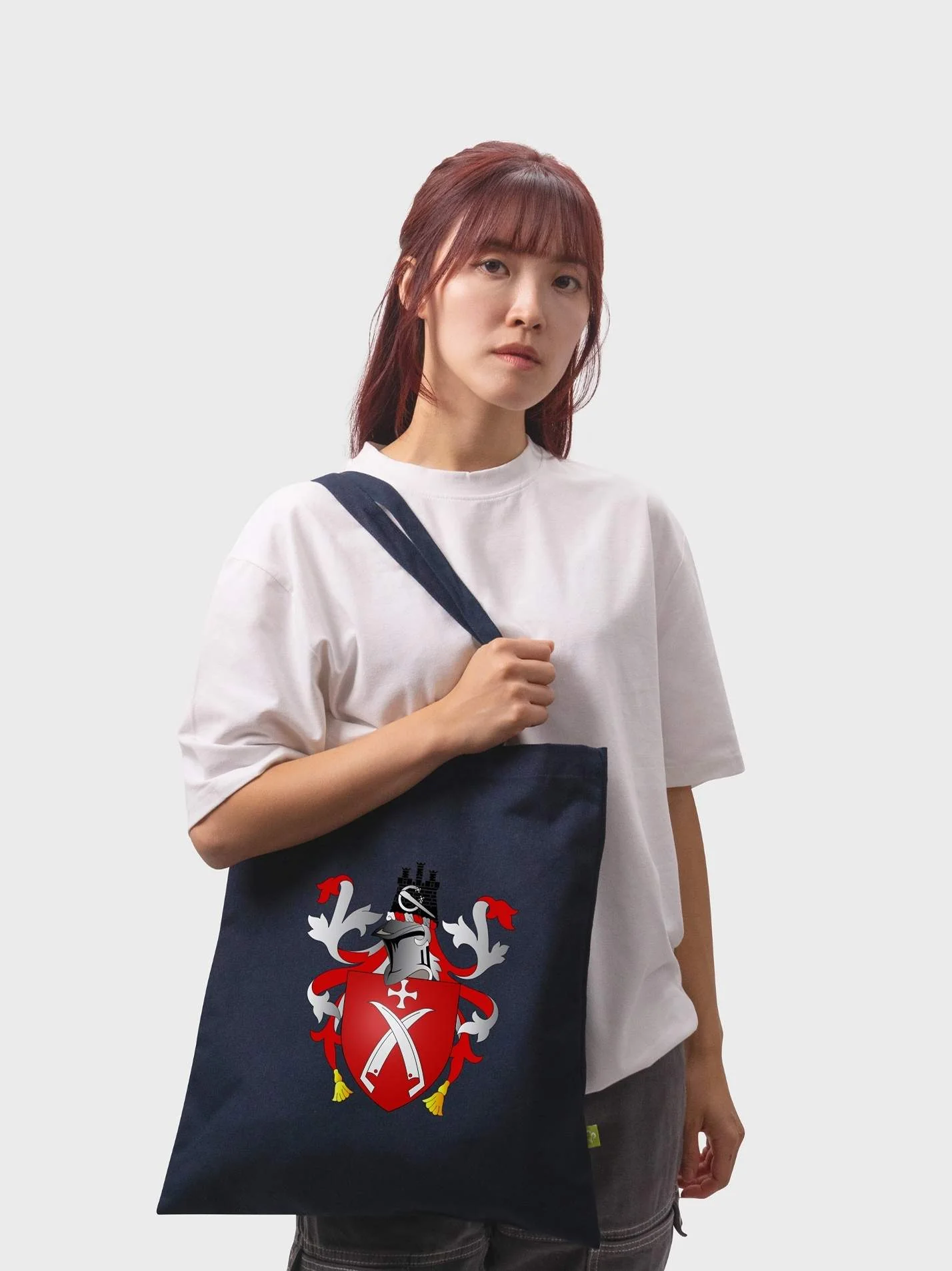 Van Mildert College Durham JCR Organic Cotton Printed Tote Bag - Image 2