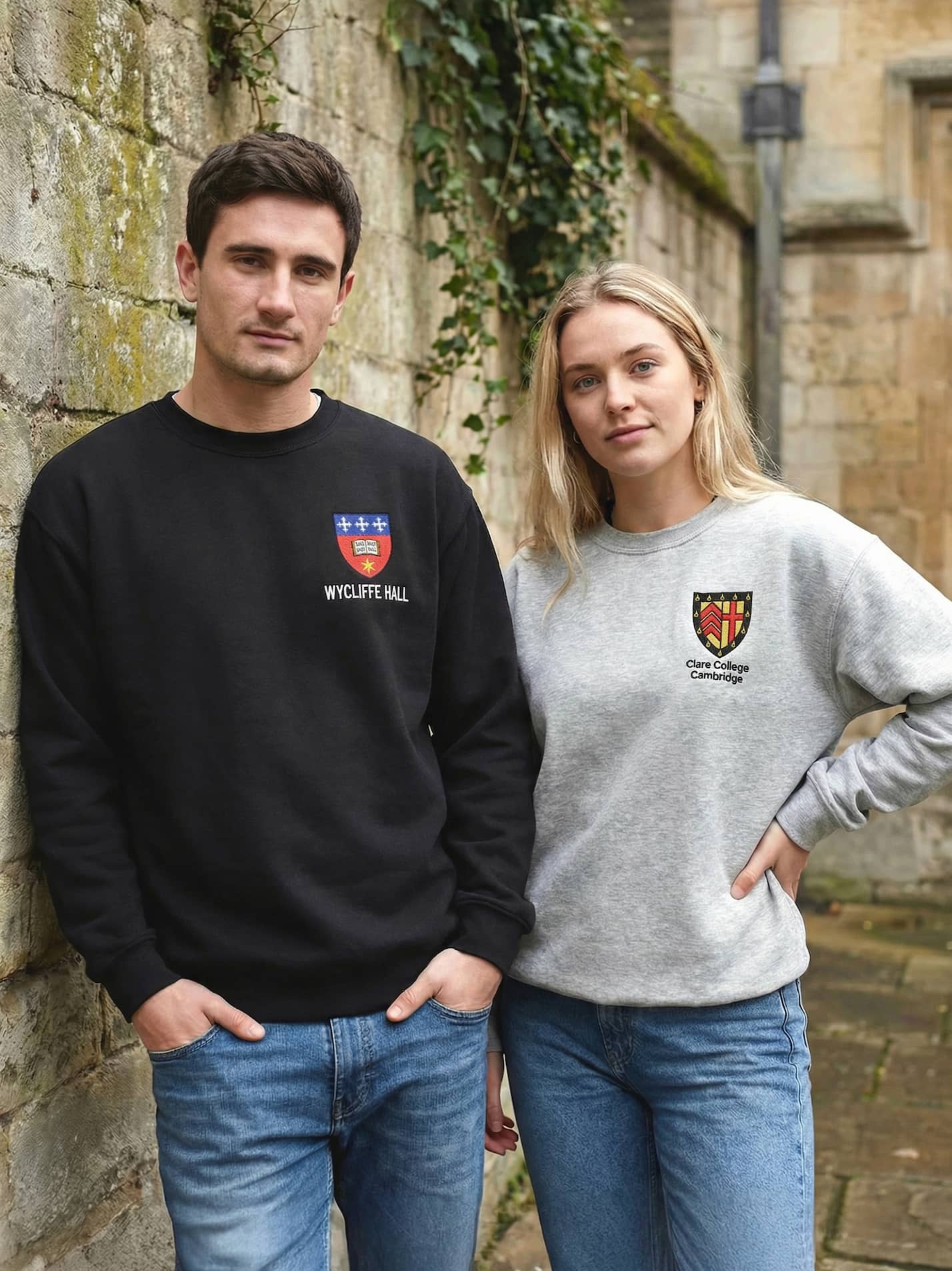 Newnham College Boat Club Unisex Heavyweight Sweatshirt - Image 3