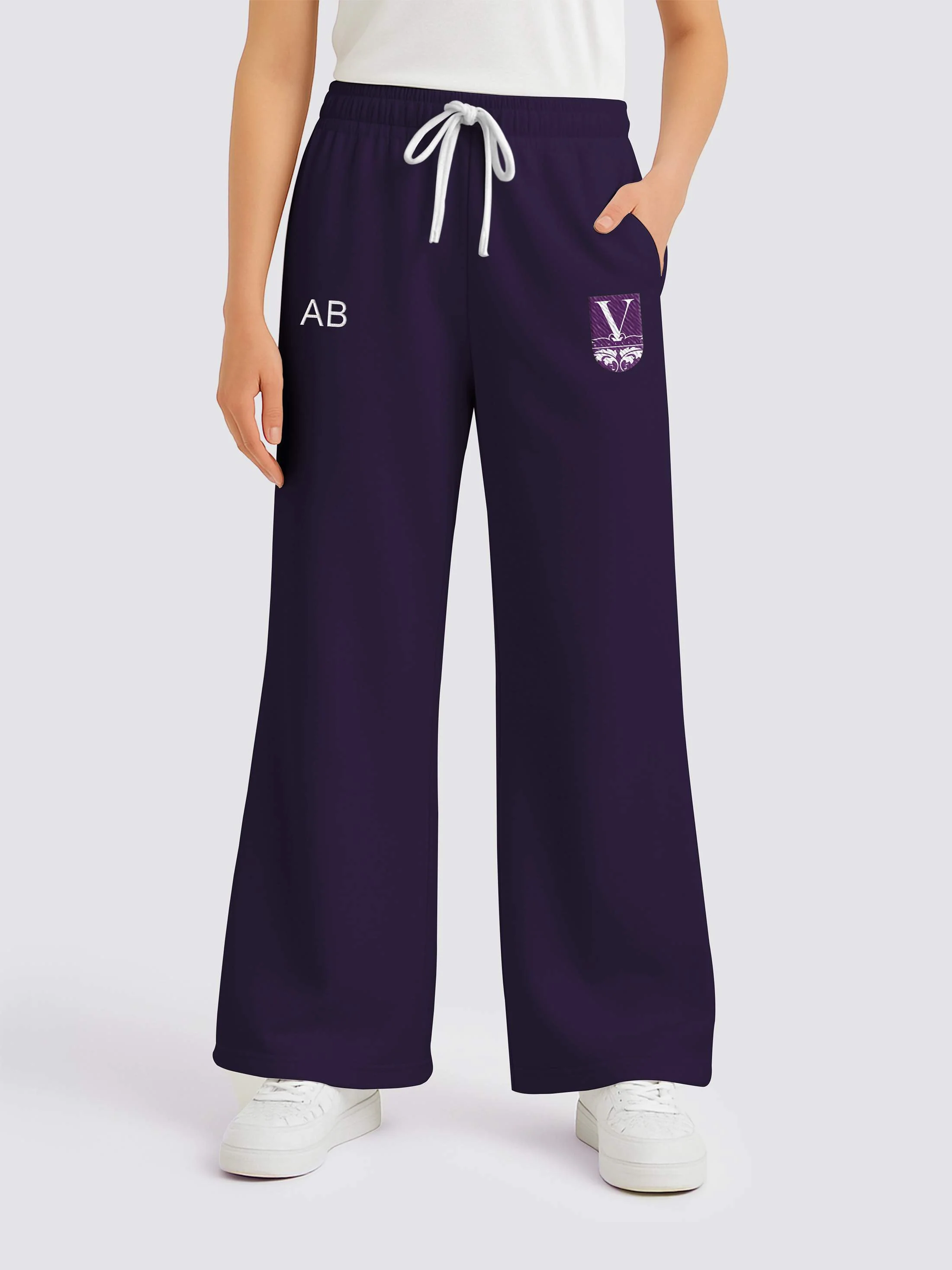 Vanbrugh College University of York Wide-Leg Joggers