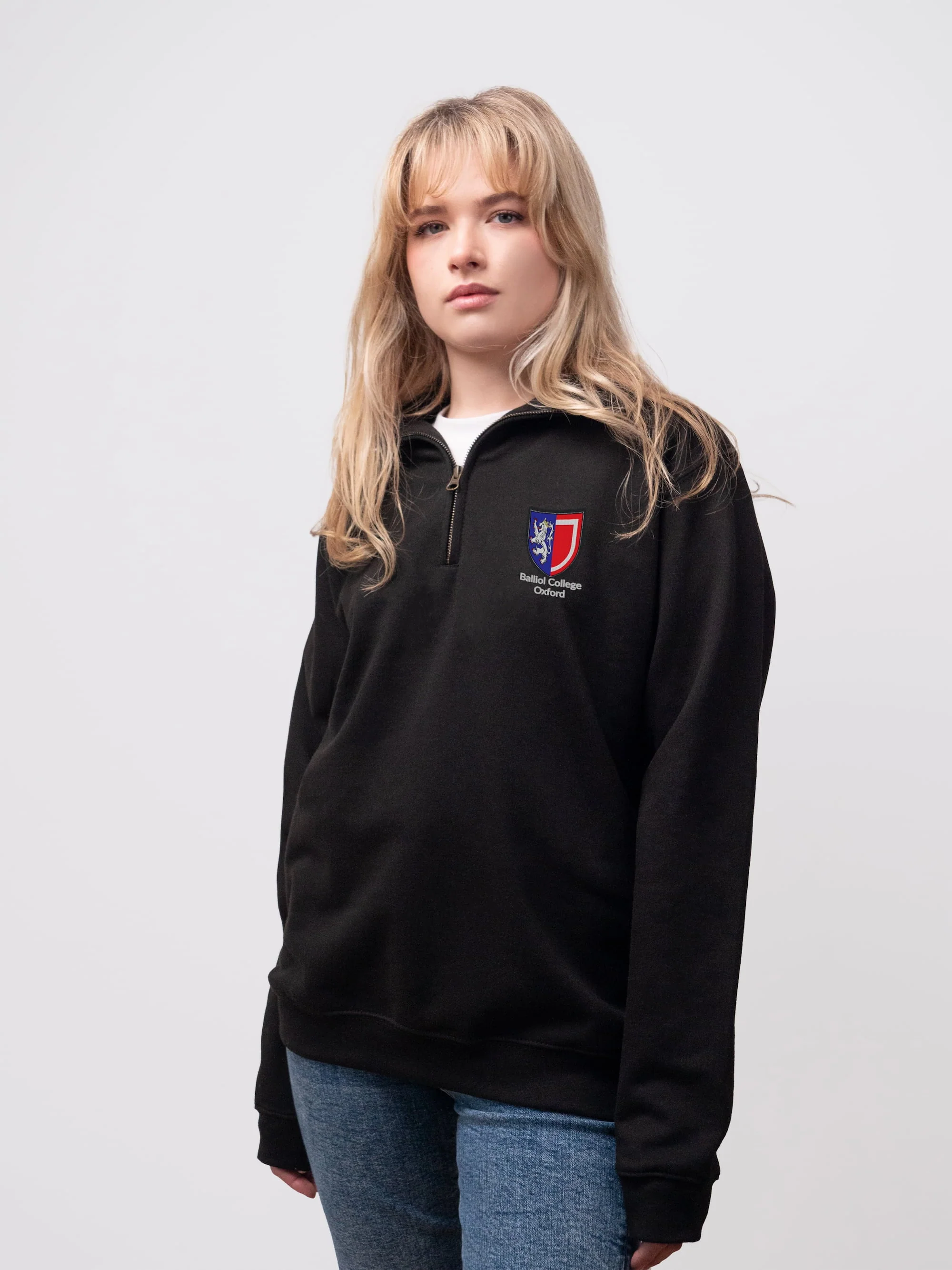 Vanbrugh College York Unisex 1/4 Zip Sweatshirt