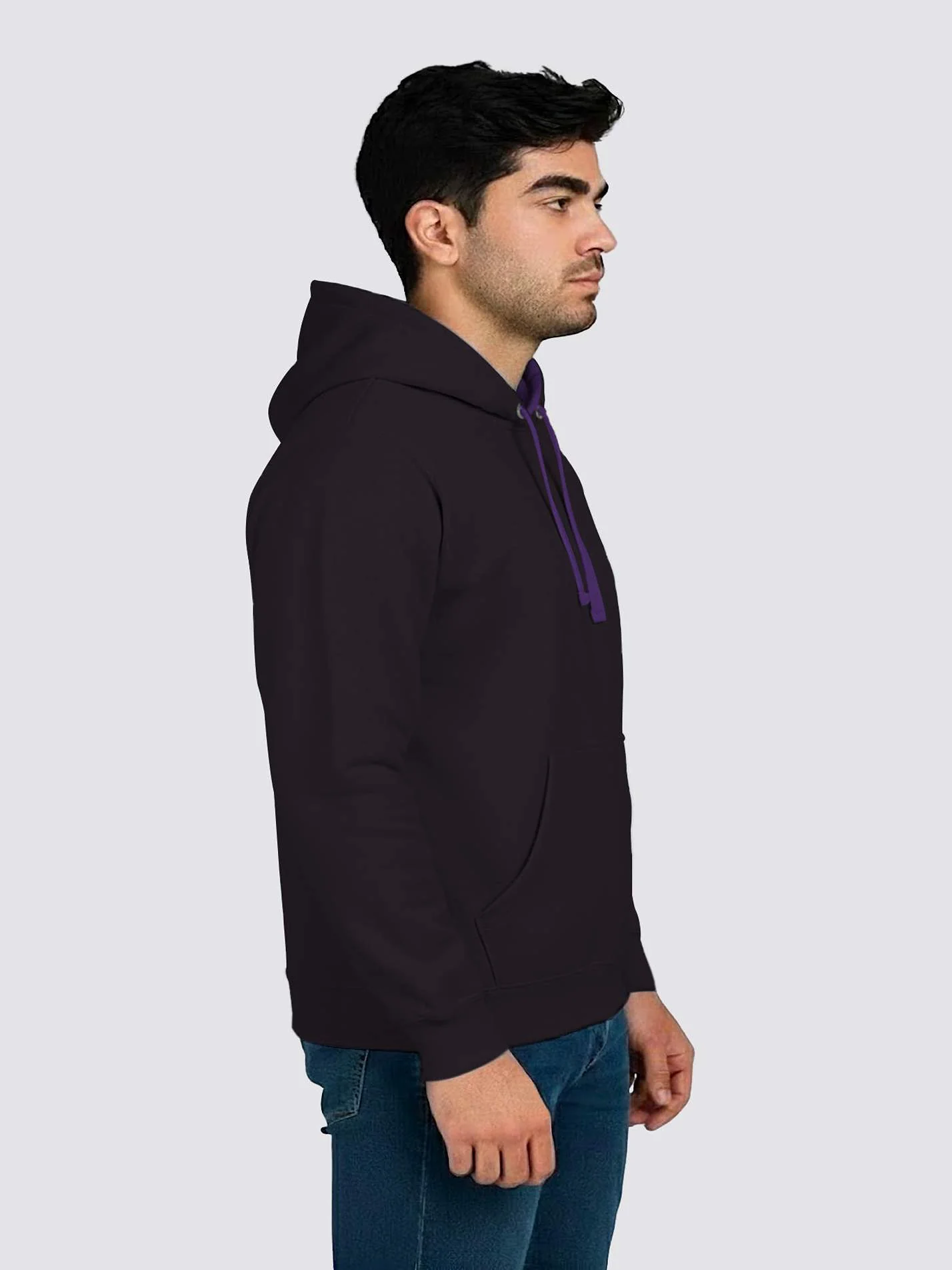 Warwick Medical School Contrast Hoodie - Image 2