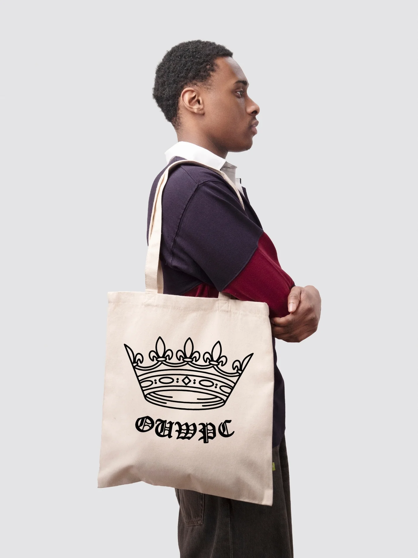 Oxford Waterpolo Organic Cotton Printed Tote Bag