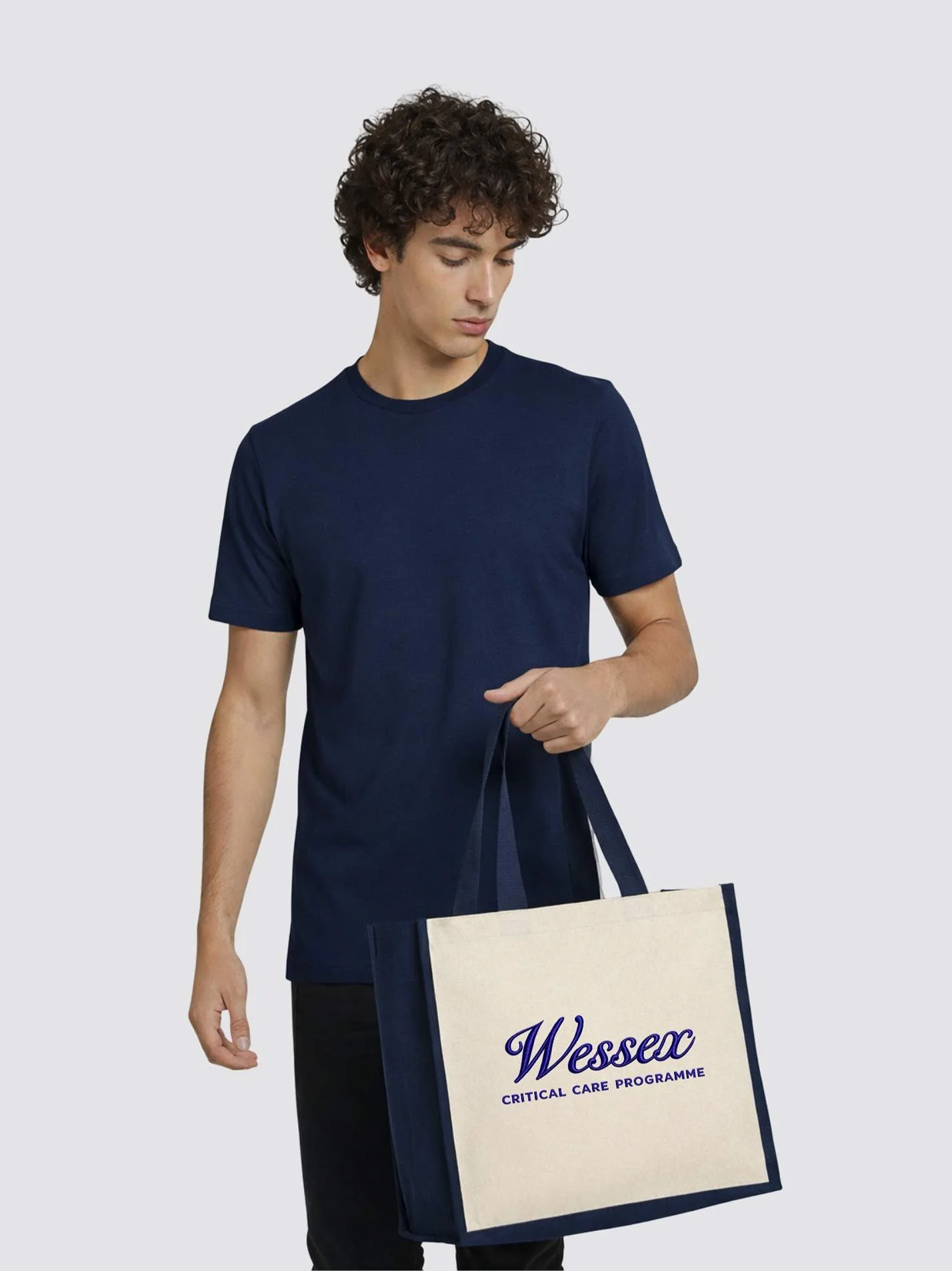 Wessex Critical Care Programme Heritage Jute Canvas Shopper