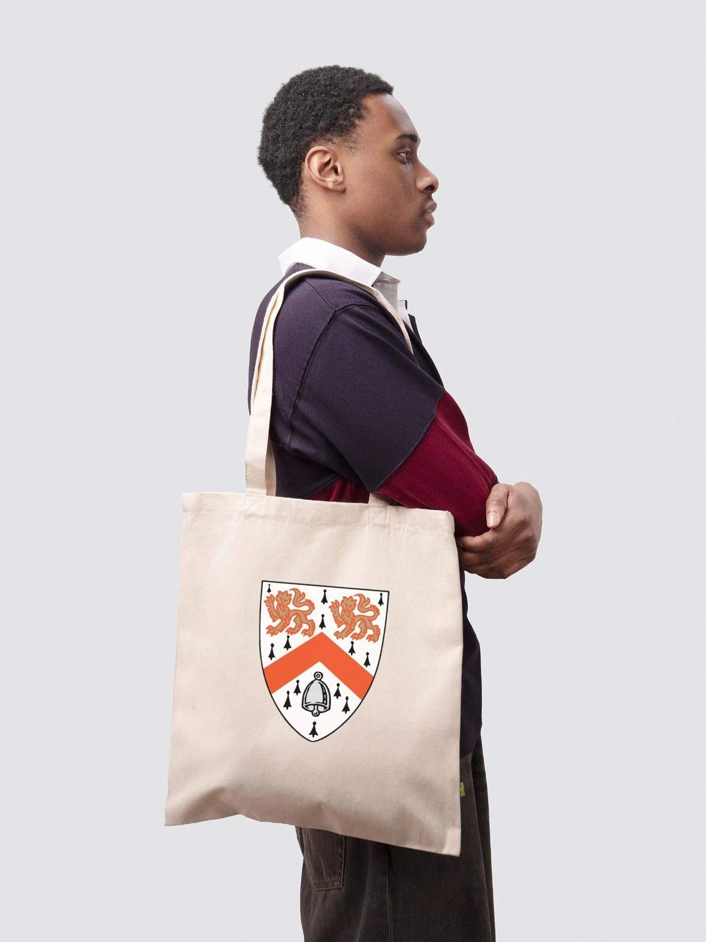Wolfson College Cambridge Organic Cotton Printed Tote Bag