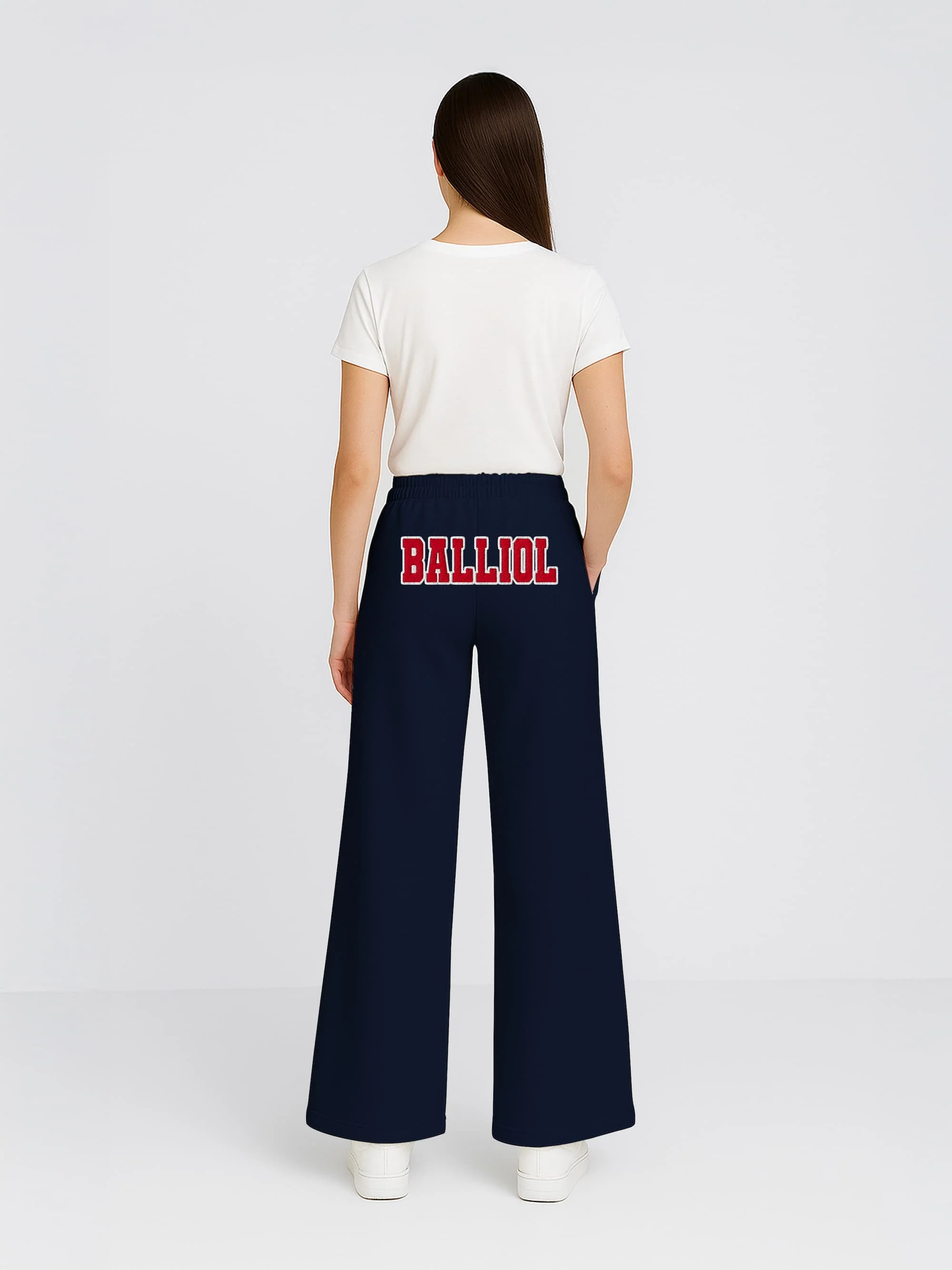 Women's Football Wide-Leg Joggers