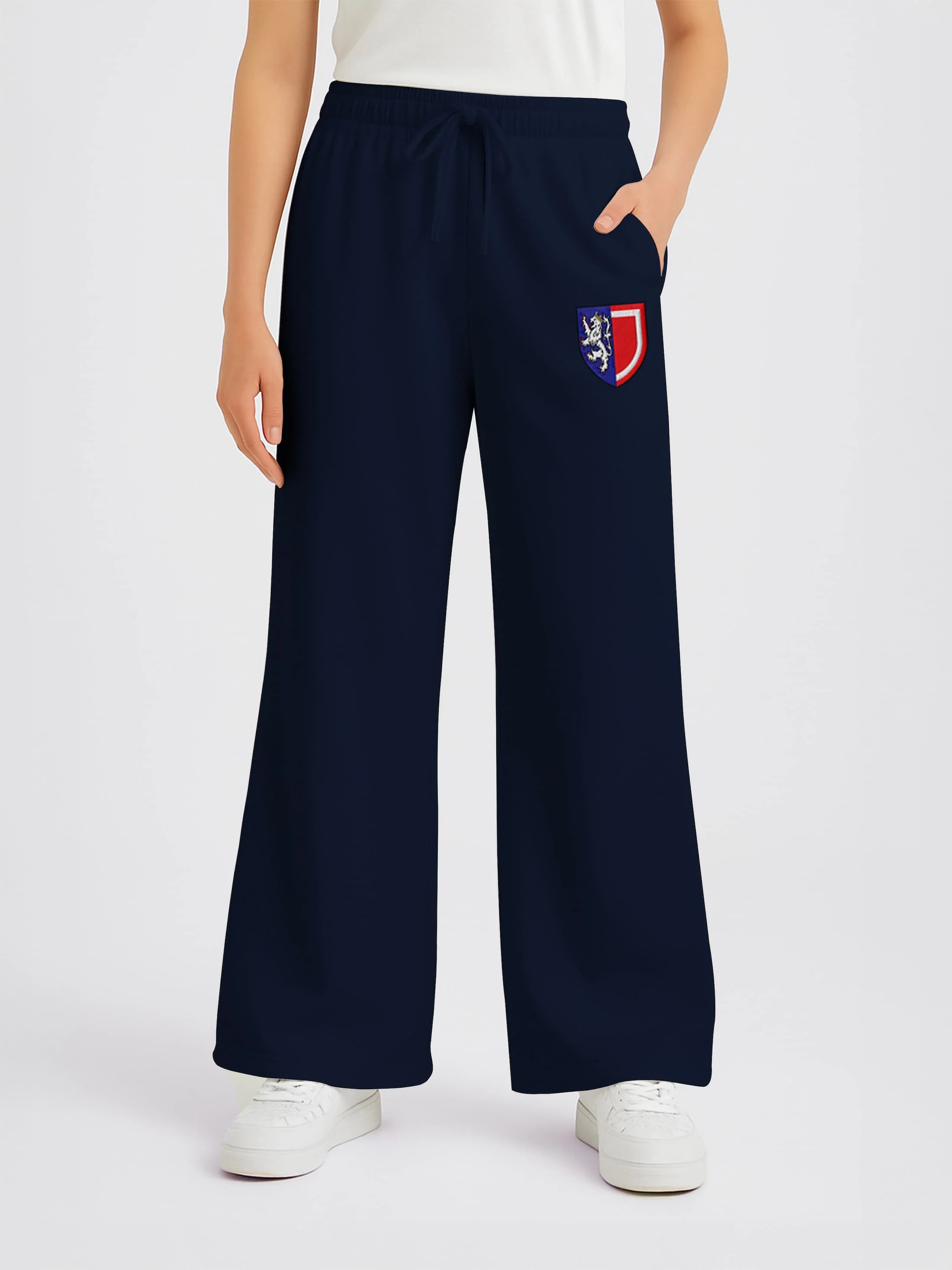 Women's Football Wide-Leg Joggers - Image 2