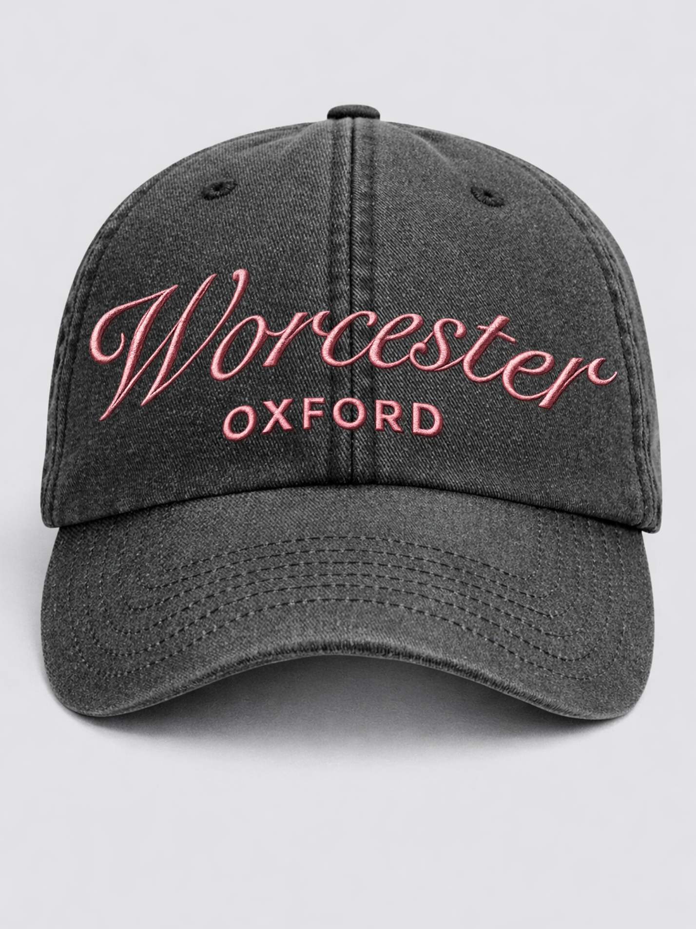 Worcester College Oxford MCR Heritage Vintage Cap - Image 3
