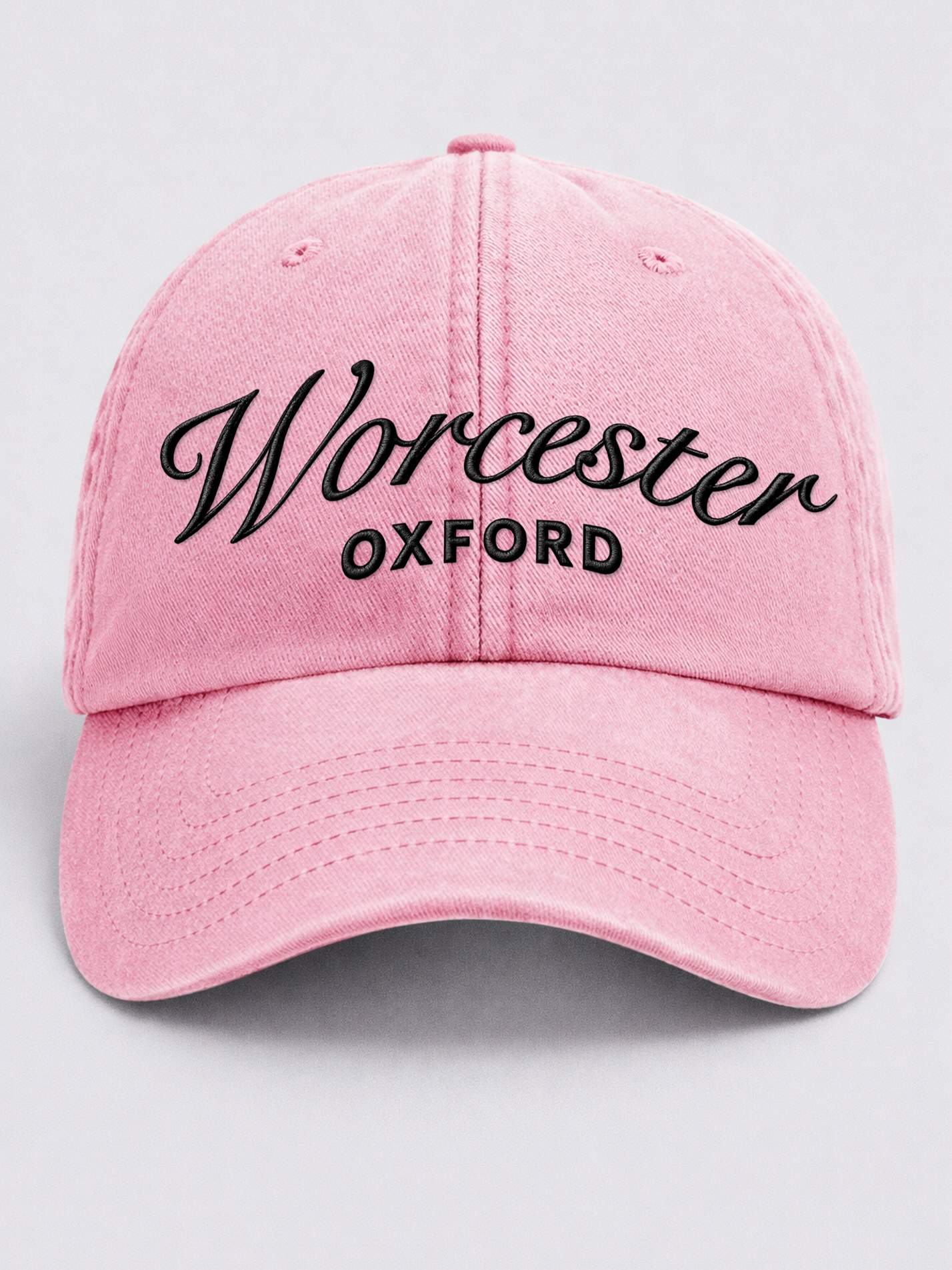 Worcester College Oxford MCR Heritage Vintage Cap - Image 4